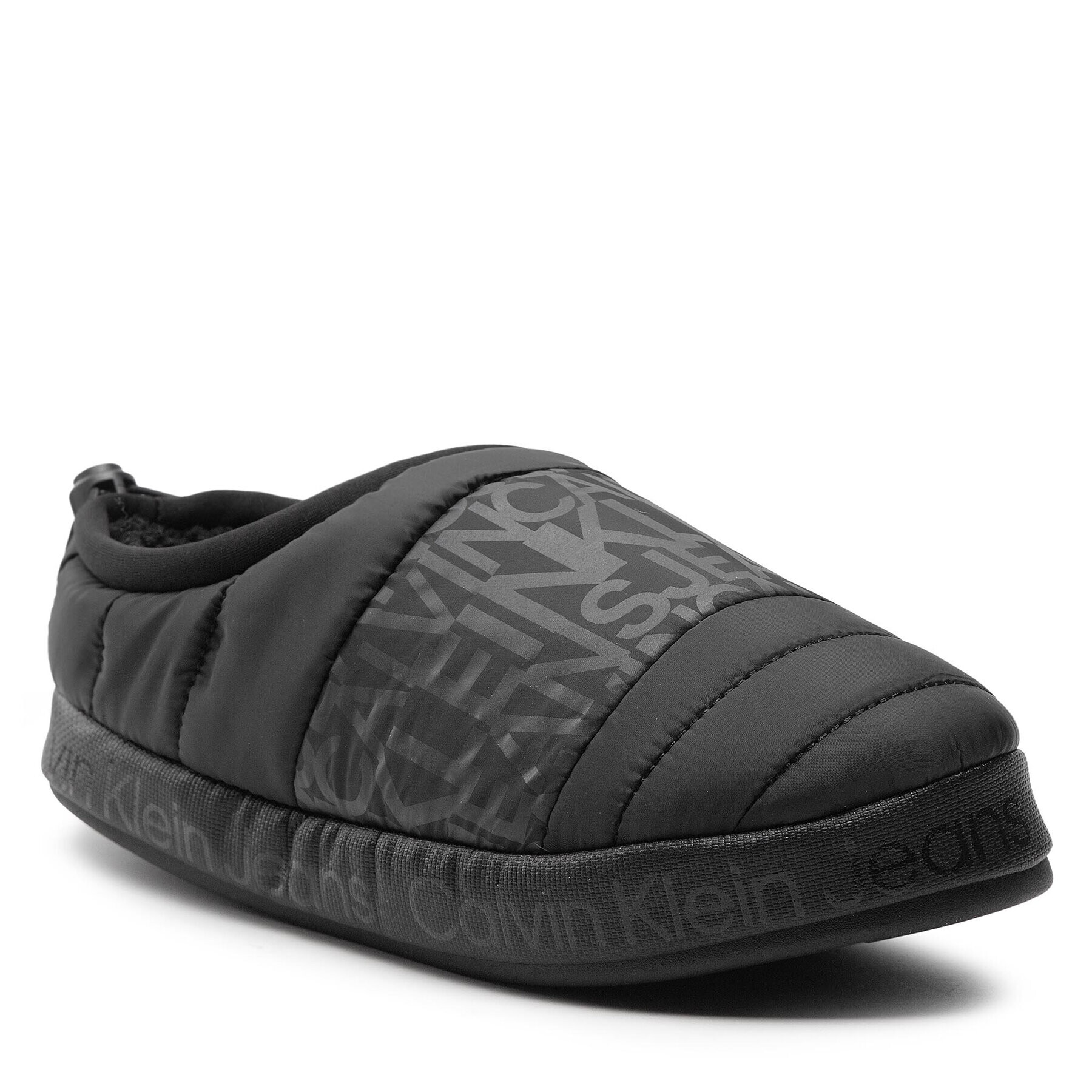 Calvin Klein Jeans Copati Home Slipper W/Coulisse YM0YM00526 Črna - Pepit.si