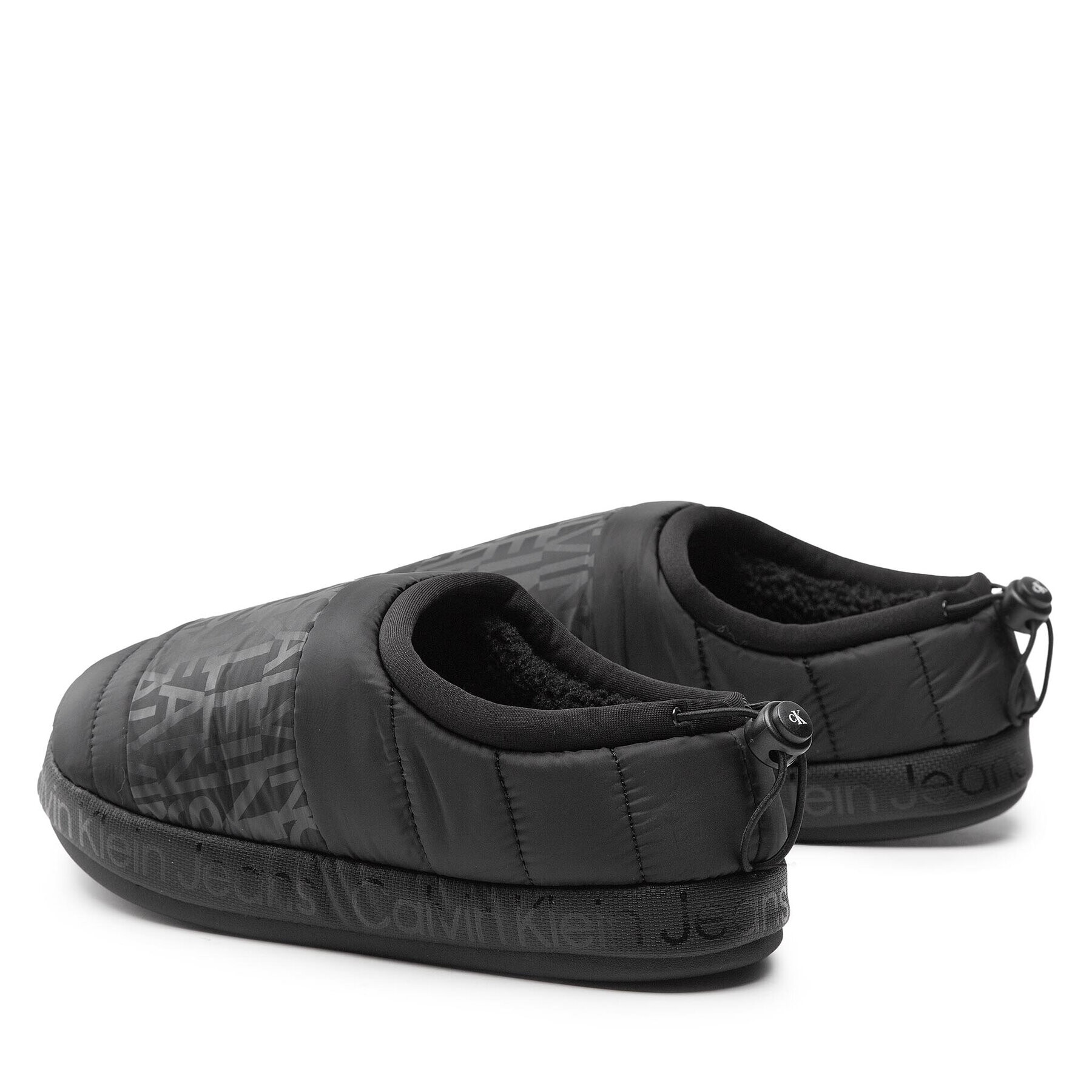 Calvin Klein Jeans Copati Home Slipper W/Coulisse YM0YM00526 Črna - Pepit.si