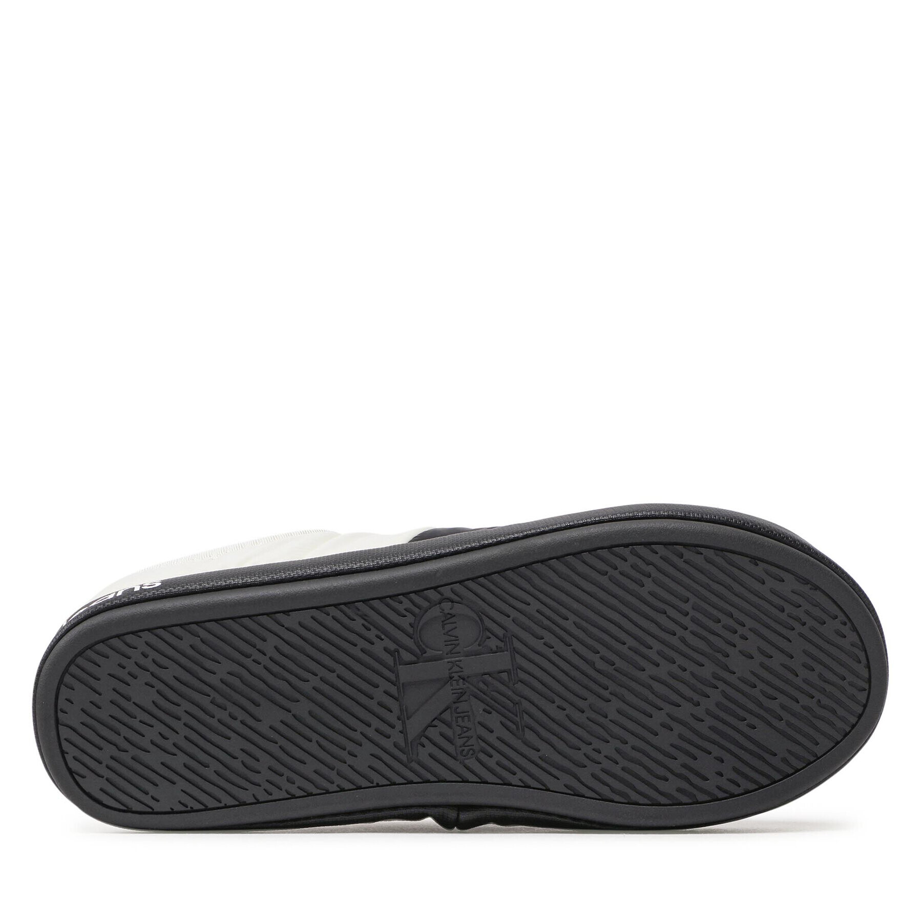 Calvin Klein Jeans Copati Home Slipper YM0YM00546 Srebrna - Pepit.si