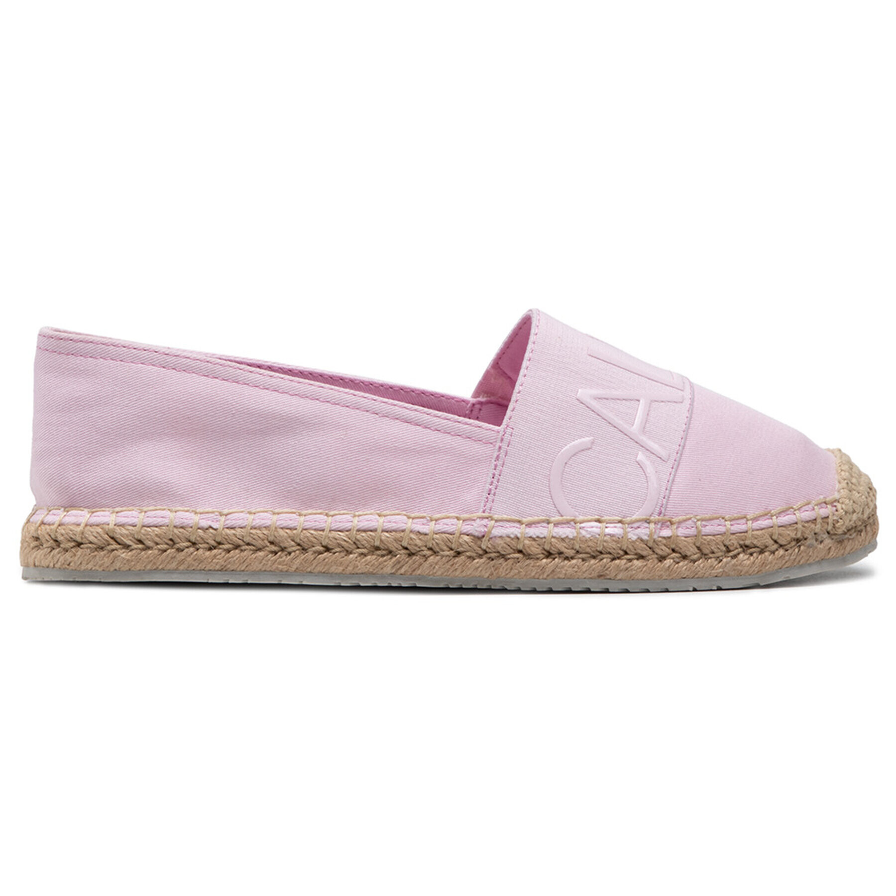 Calvin Klein Jeans Espadrile Espadrille Roped Toe Co YW0YW0151 Roza - Pepit.si