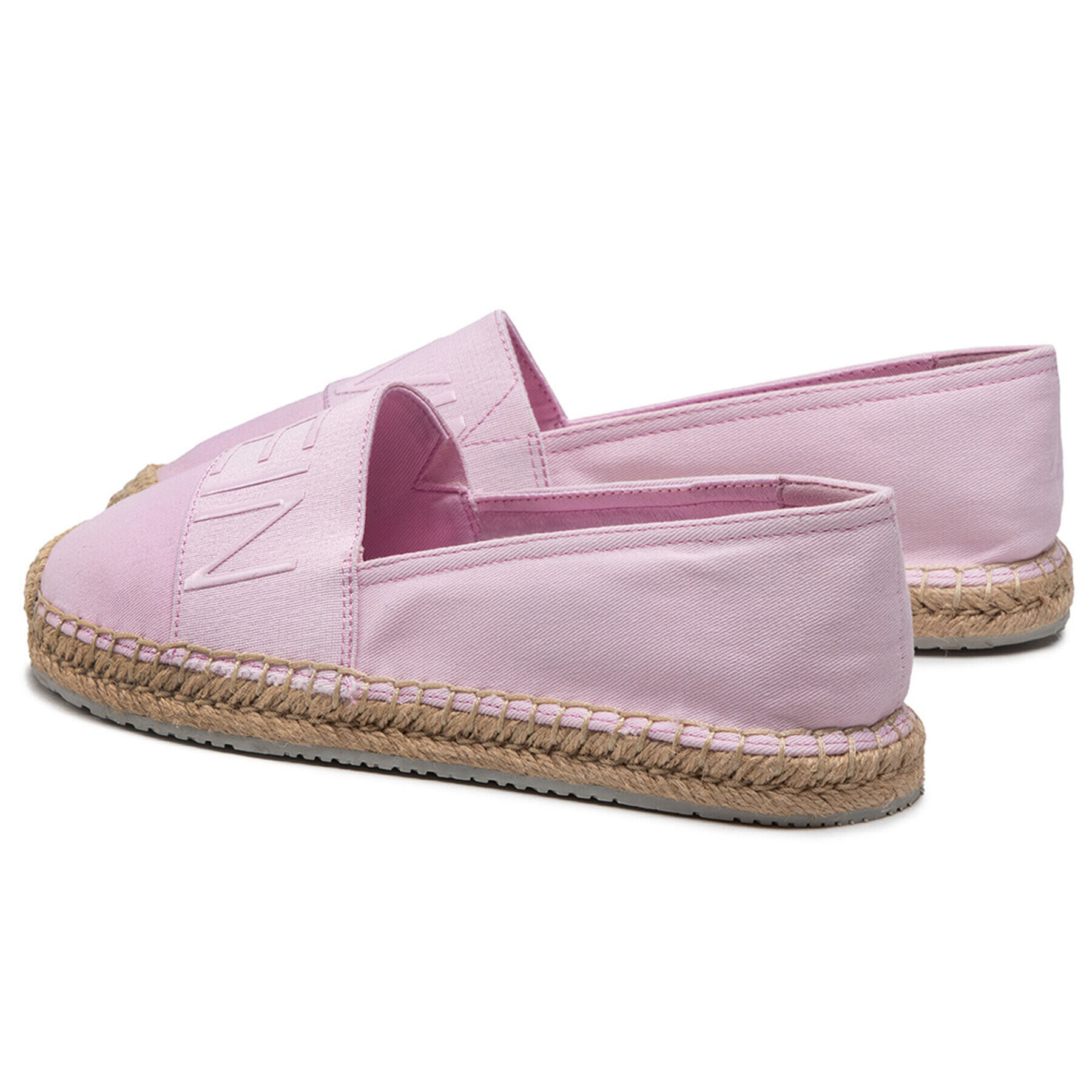 Calvin Klein Jeans Espadrile Espadrille Roped Toe Co YW0YW0151 Roza - Pepit.si