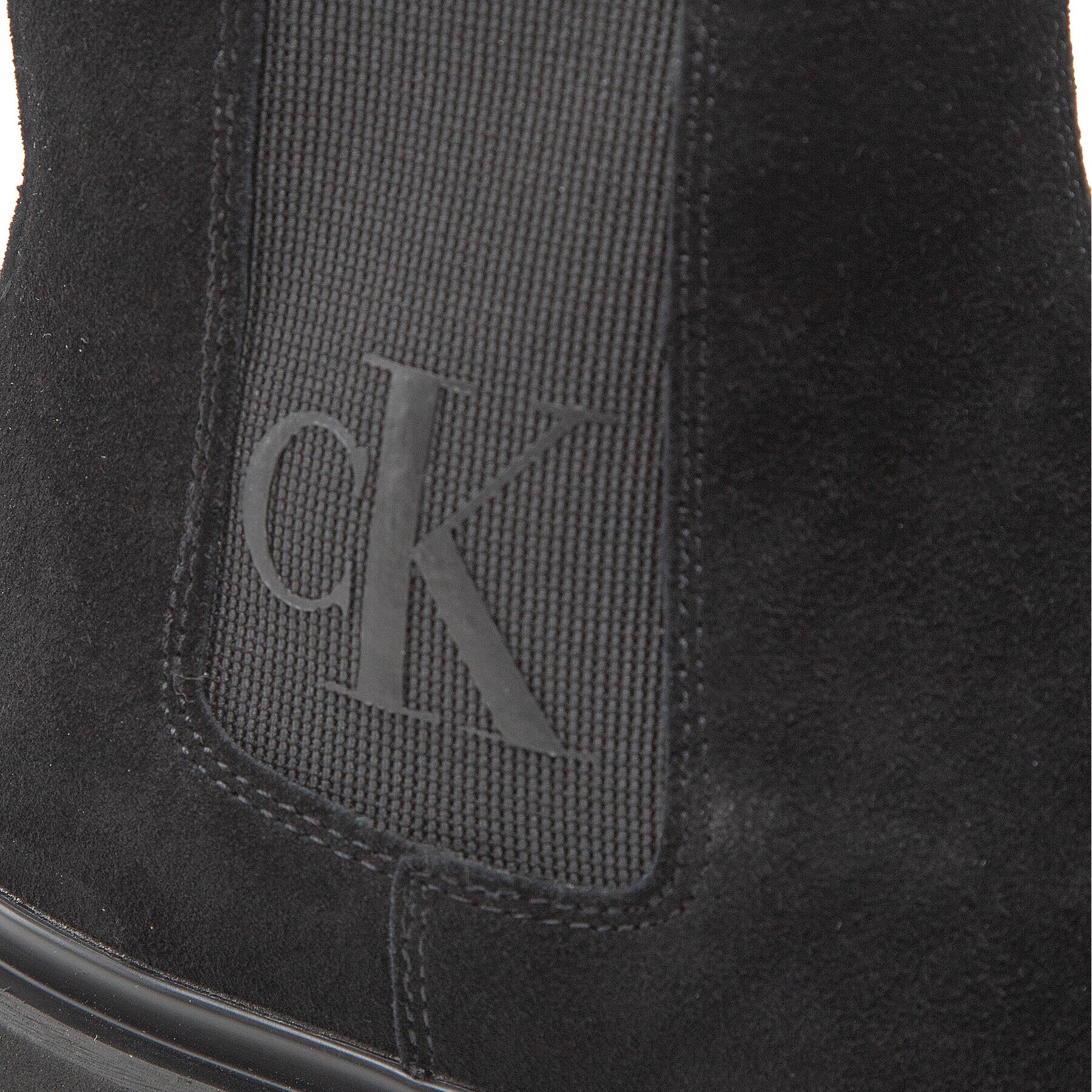 Calvin Klein Jeans Gležnjarji Chelsea Lug Mid Chelsea Boot YM0YM00271BDS Črna - Pepit.si