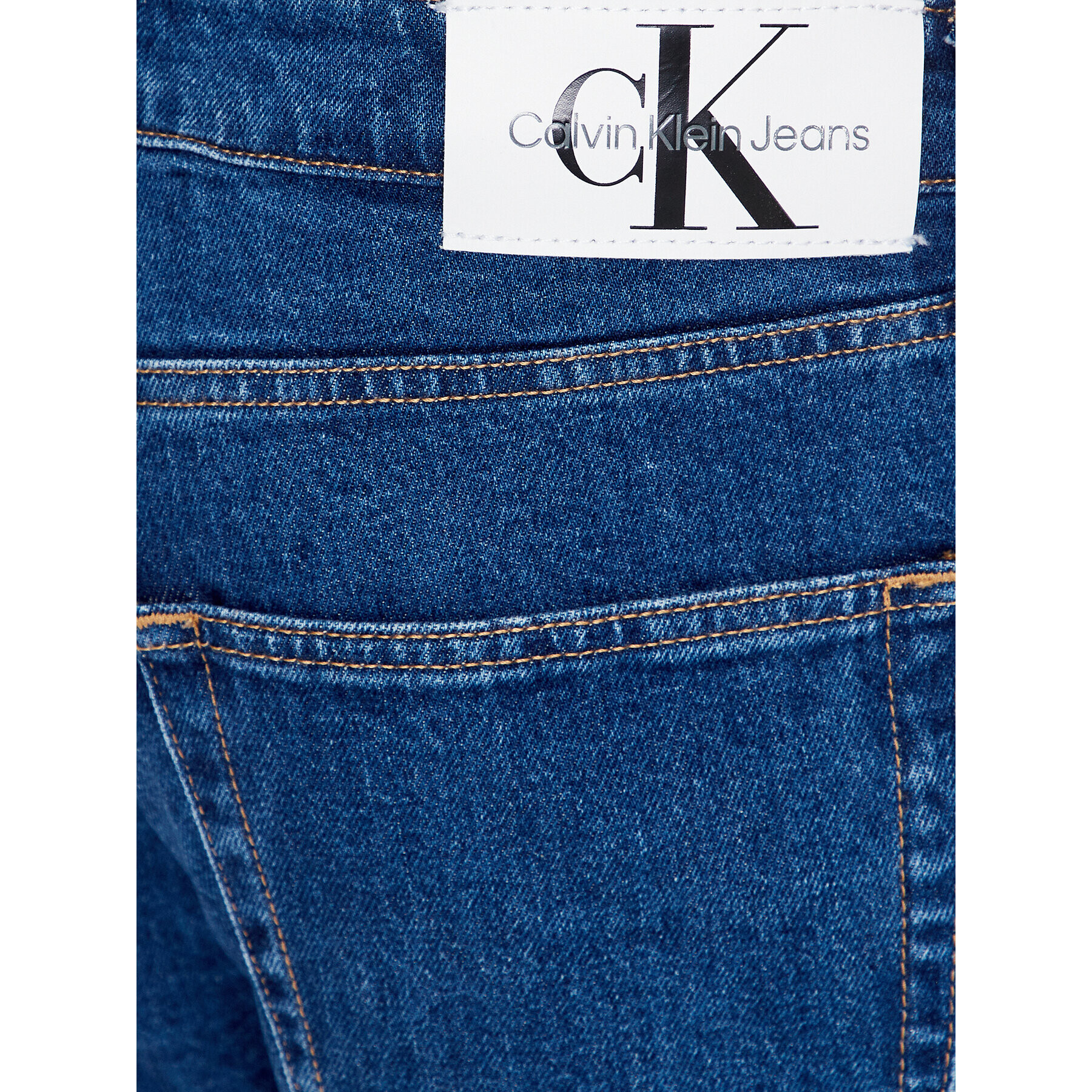 Calvin Klein Jeans Jeans hlače Dad J30J323876 Modra Loose Fit - Pepit.si