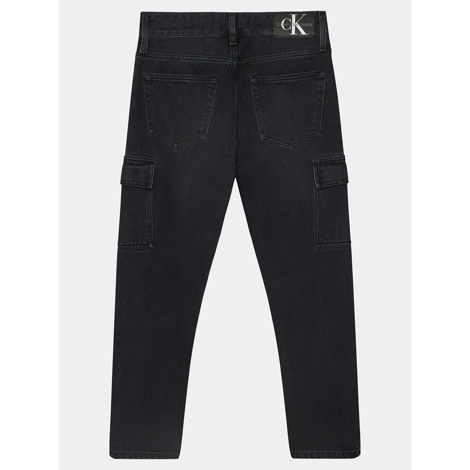 Calvin Klein Jeans Jeans hlače IB0IB01908 Črna Regular Fit - Pepit.si