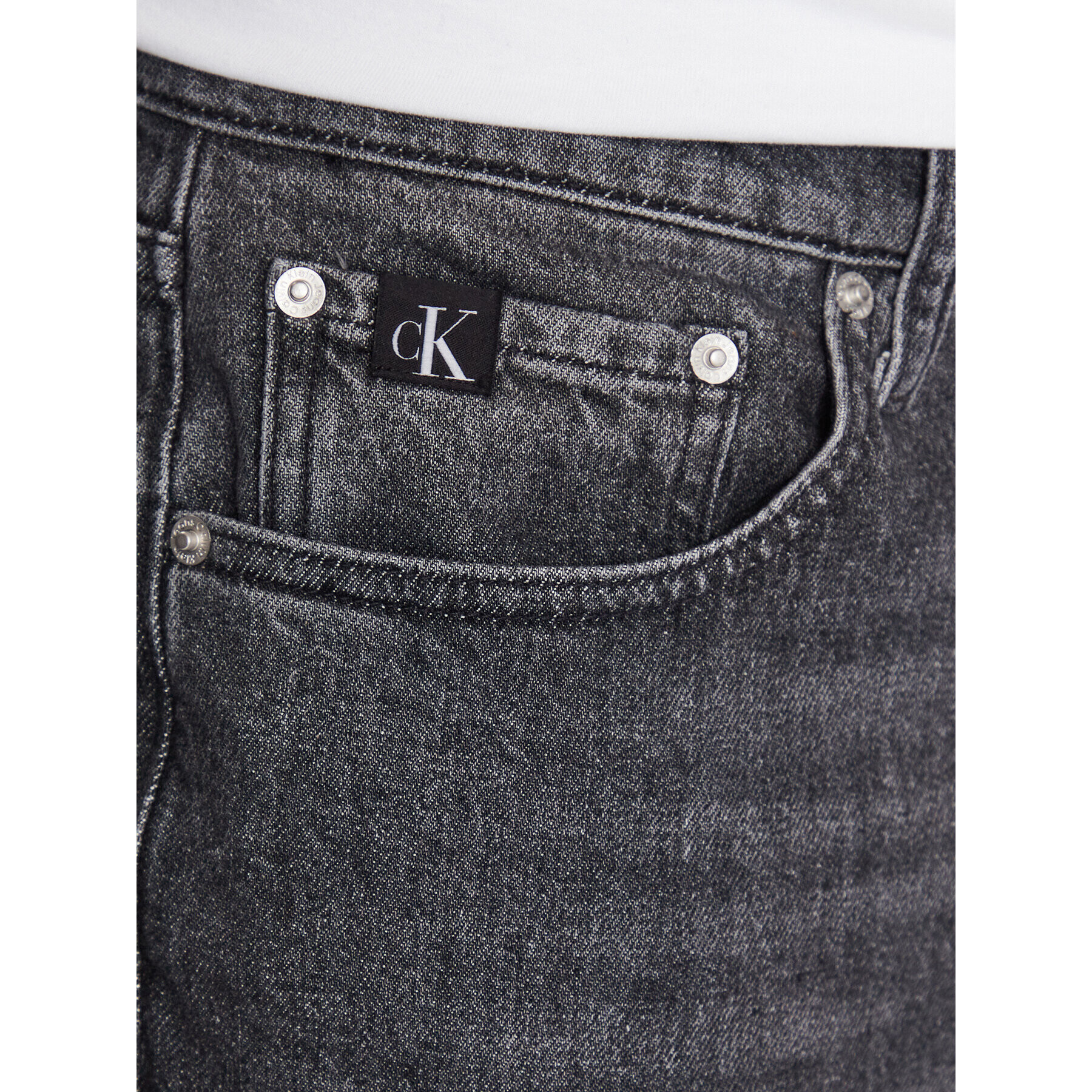 Calvin Klein Jeans Jeans hlače J30J323337 Siva Relaxed Fit - Pepit.si