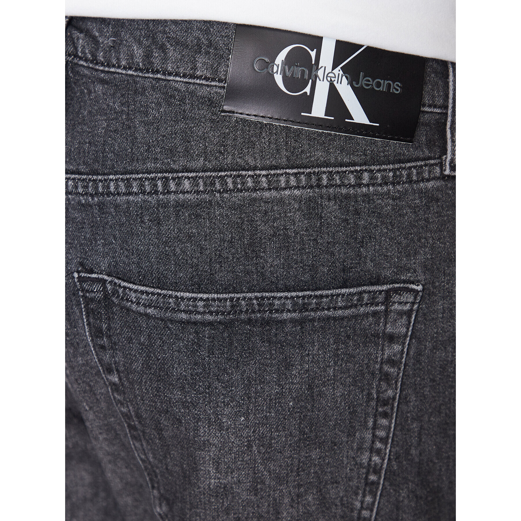 Calvin Klein Jeans Jeans hlače J30J323337 Siva Relaxed Fit - Pepit.si