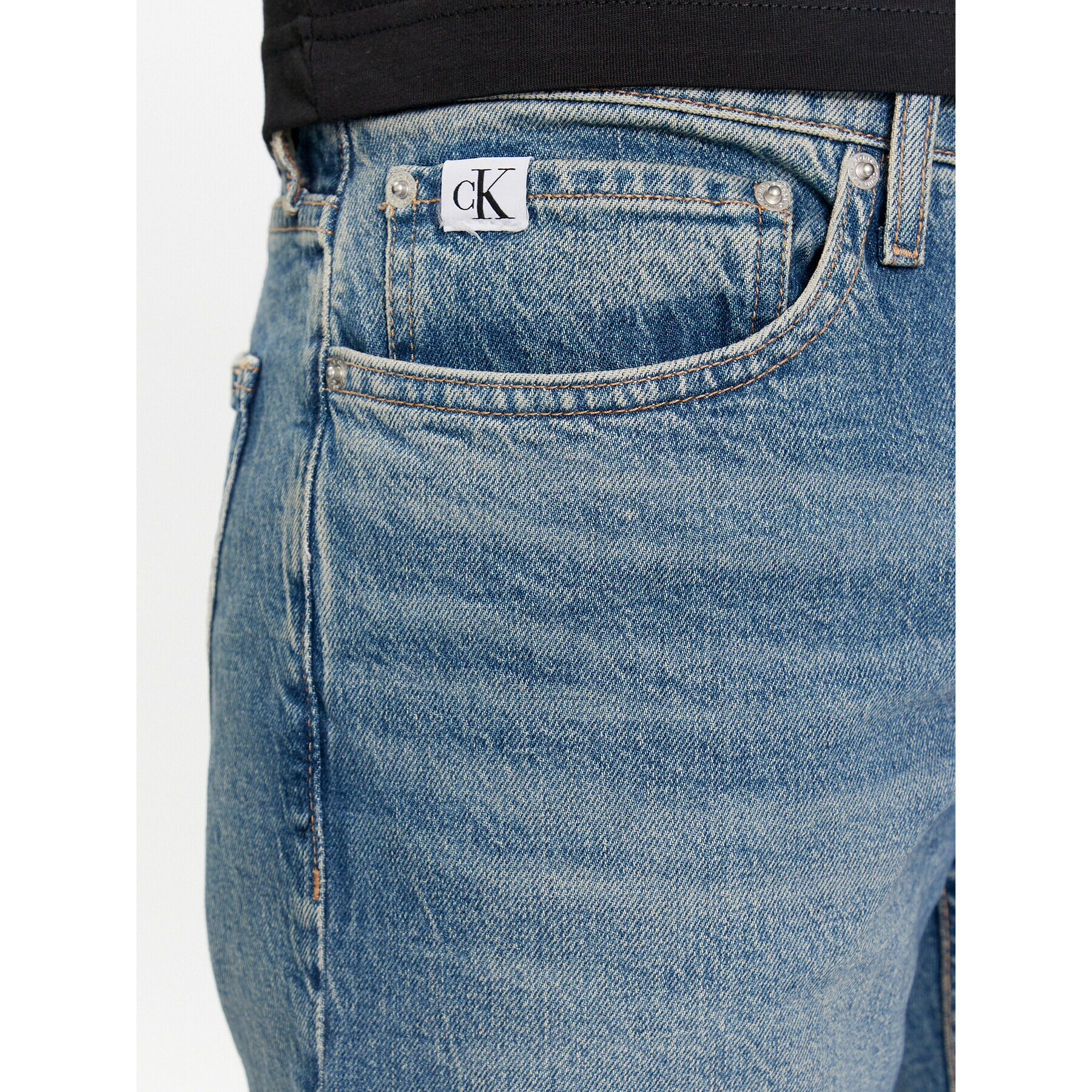 Calvin Klein Jeans Jeans hlače J30J324202 Modra Slim Fit - Pepit.si