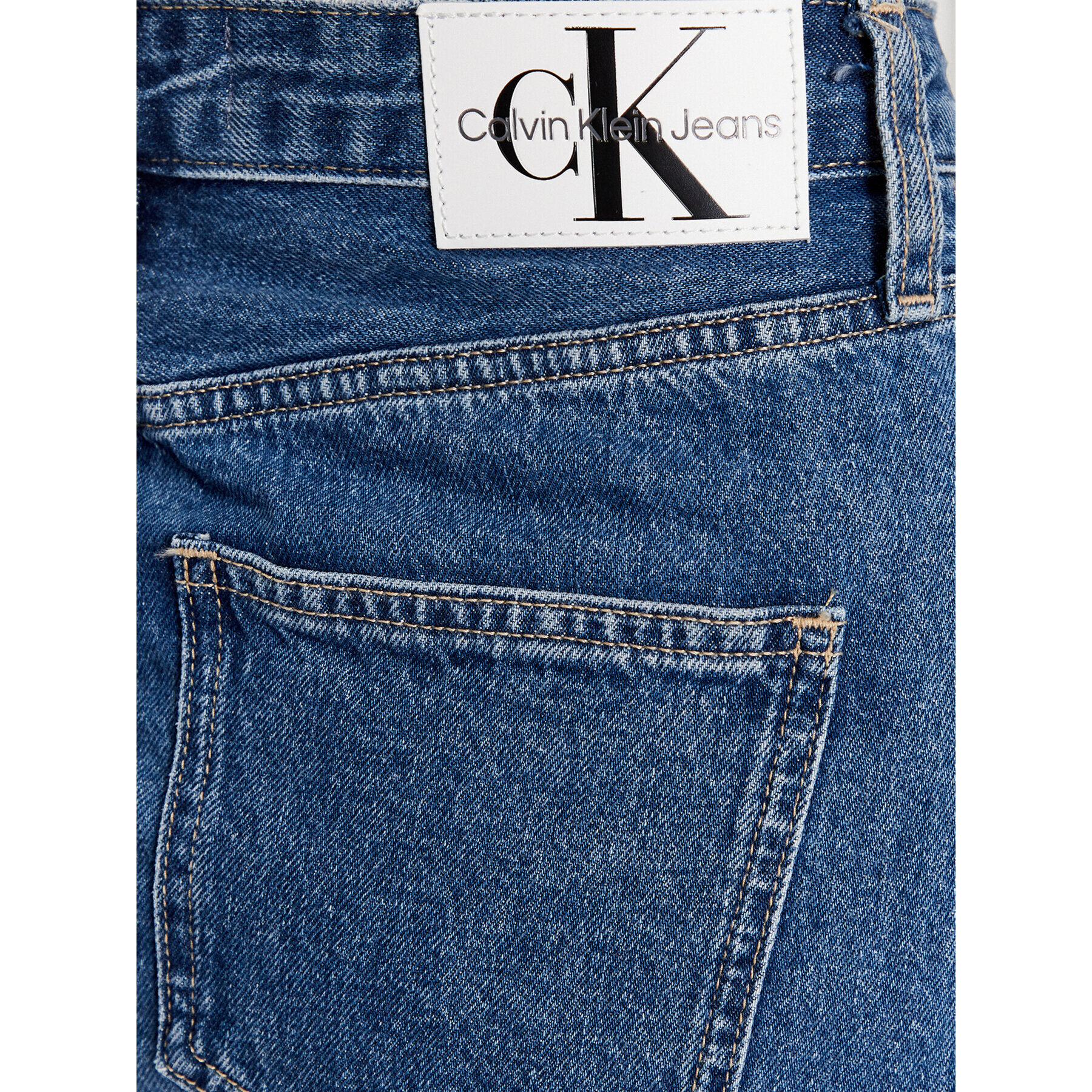 Calvin Klein Jeans Jeans krilo J20J221271 Modra Regular Fit - Pepit.si