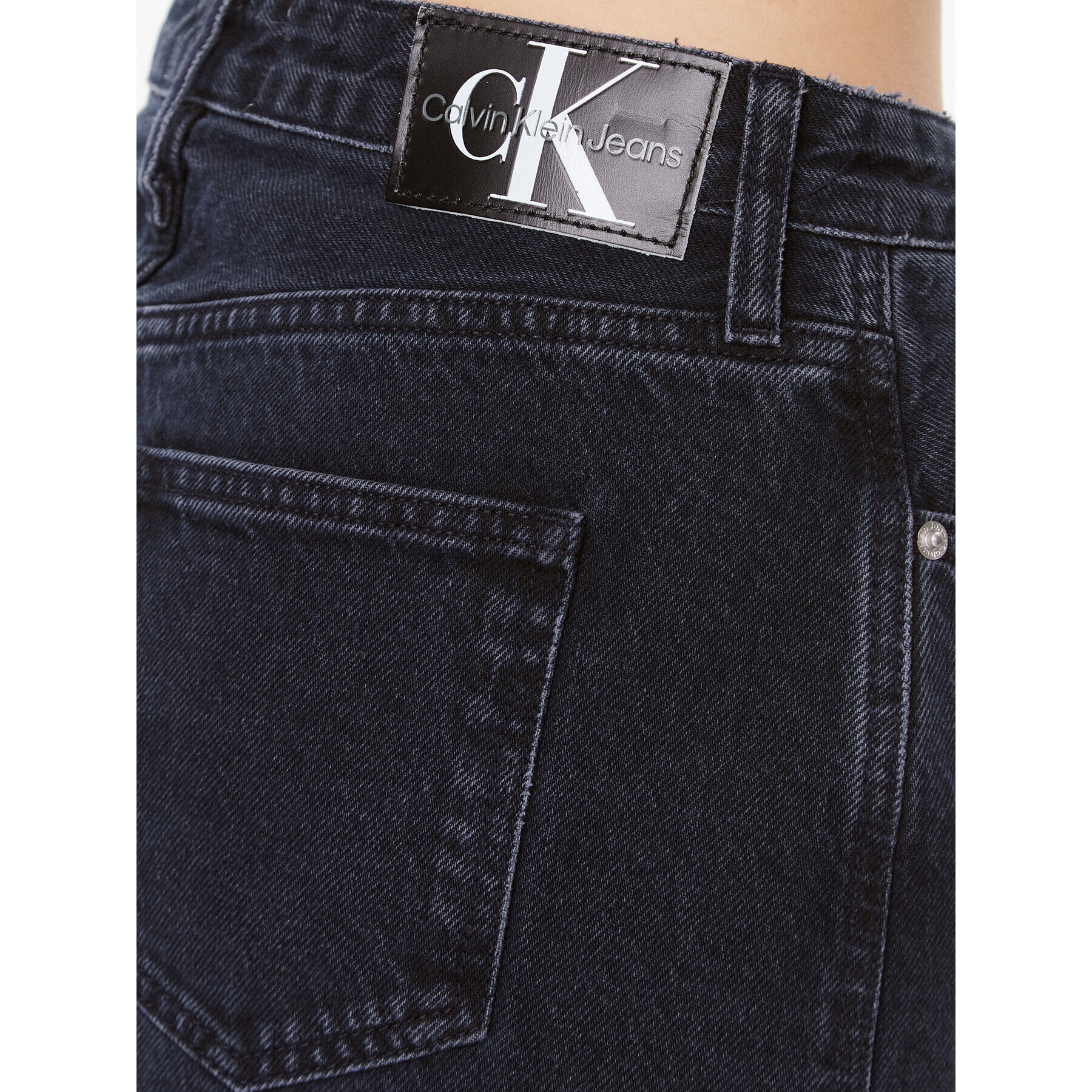 Calvin Klein Jeans Jeans krilo J20J221808 Črna Regular Fit - Pepit.si