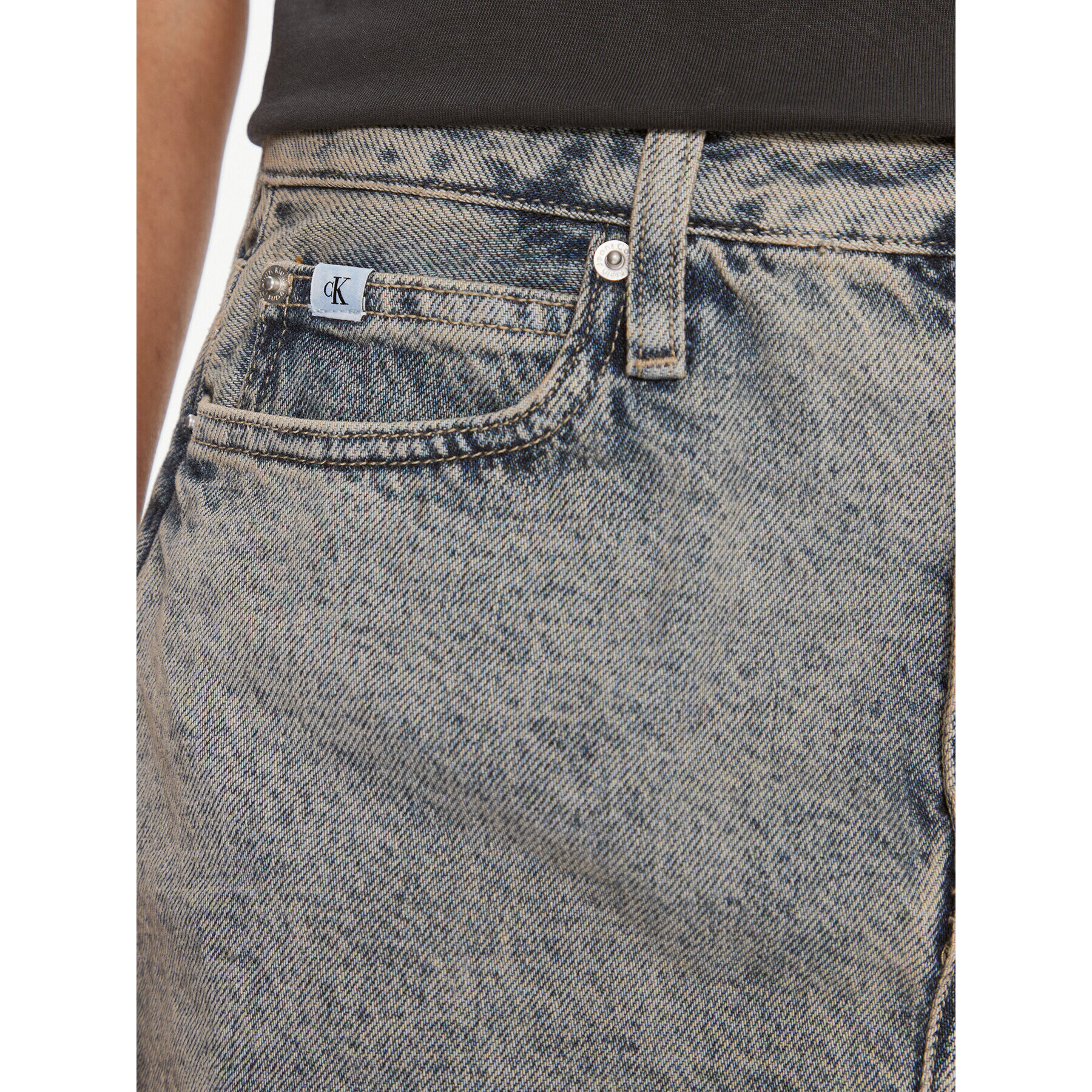 Calvin Klein Jeans Jeans krilo J20J222502 Modra Regular Fit - Pepit.si