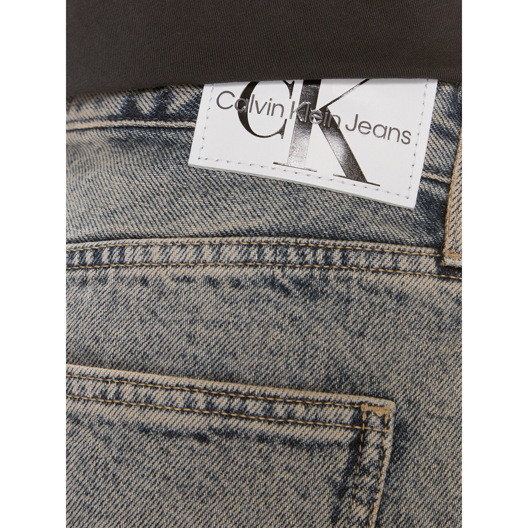 Calvin Klein Jeans Jeans krilo J20J222502 Modra Regular Fit - Pepit.si