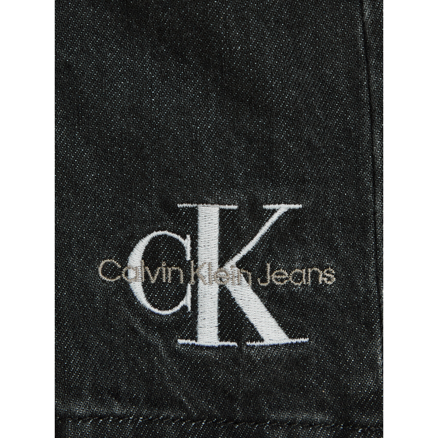 Calvin Klein Jeans Jeans obleka IG0IG02167 Črna Regular Fit - Pepit.si