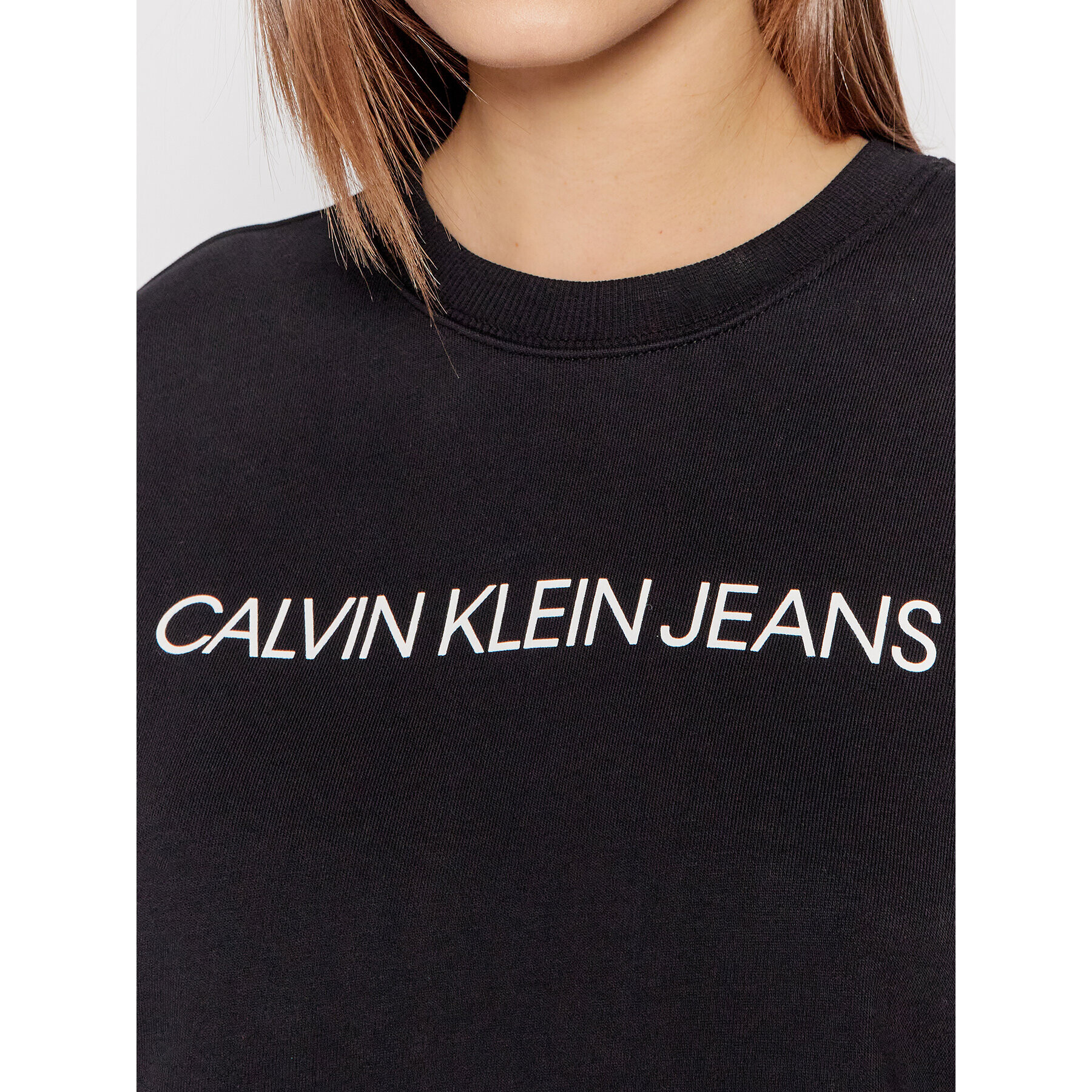 Calvin Klein Jeans Jopa J20J209761 Črna Regular Fit - Pepit.si