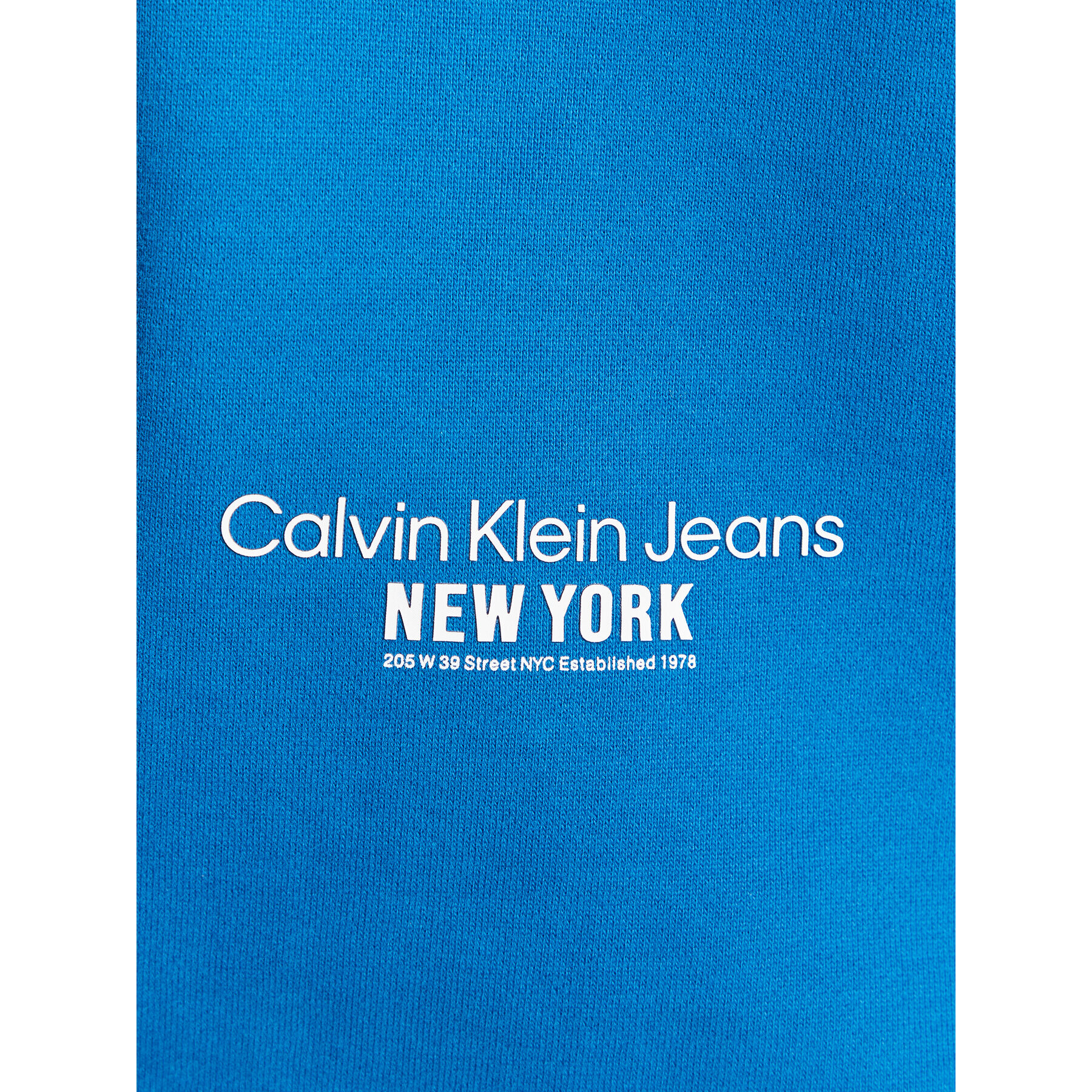 Calvin Klein Jeans Jopa J30J323156 Modra Regular Fit - Pepit.si