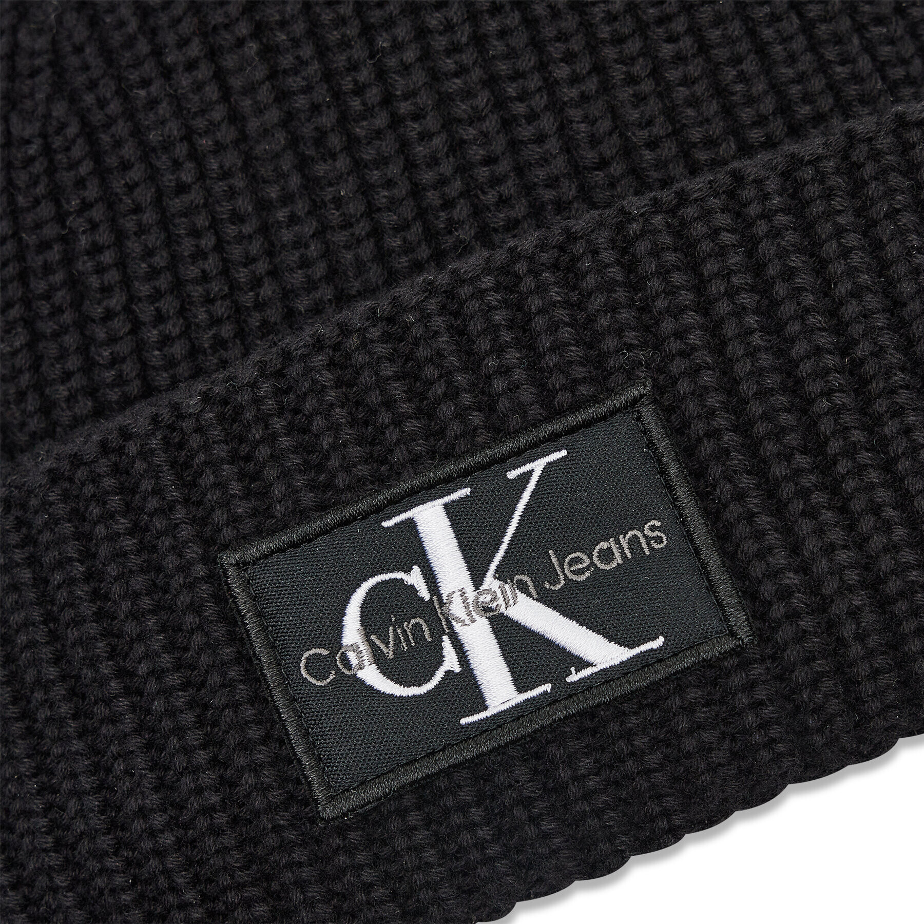 Calvin Klein Jeans Kapa Beanie K50K509435 Črna - Pepit.si