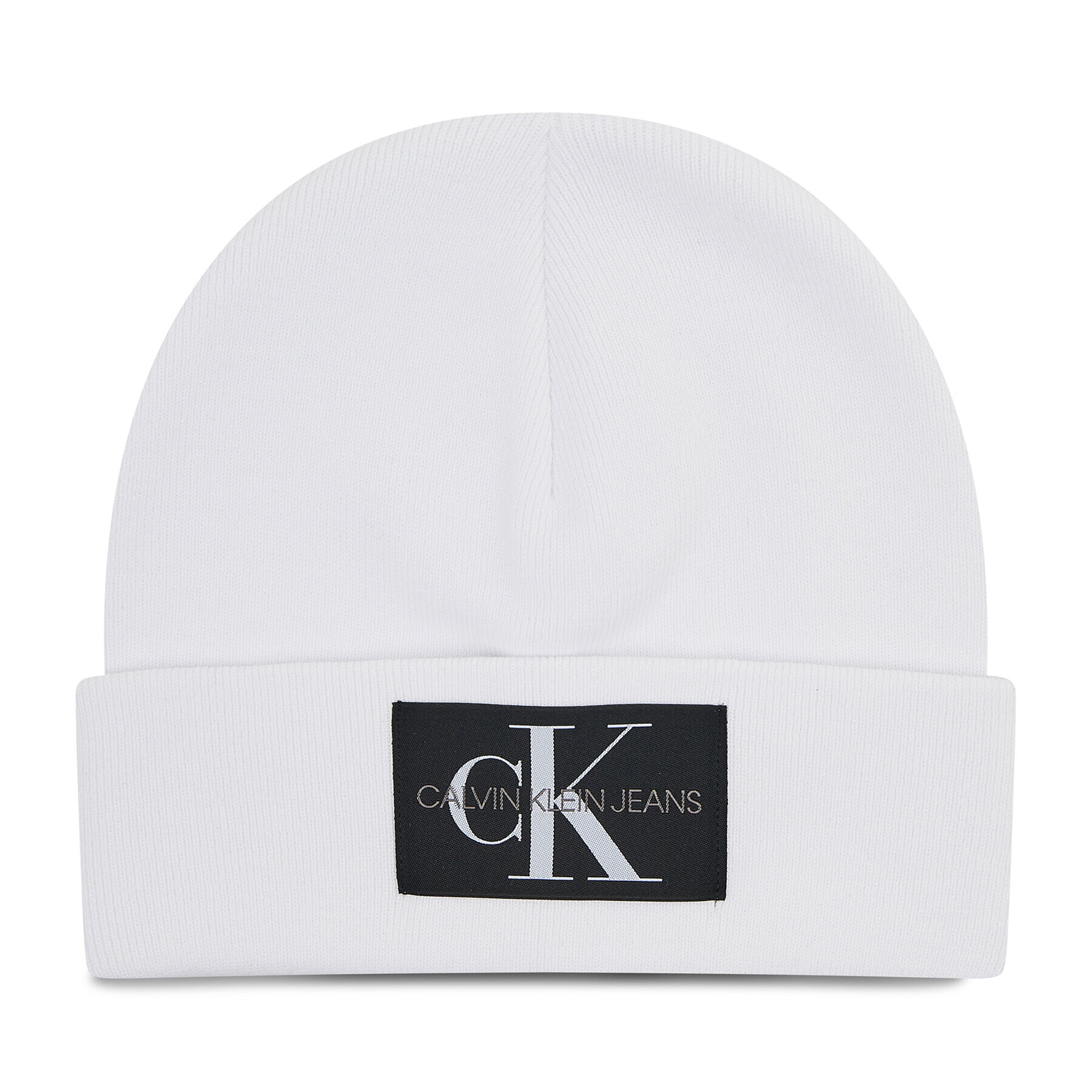 Calvin Klein Jeans Kapa Beanie Monogram K50K507052 Bela - Pepit.si