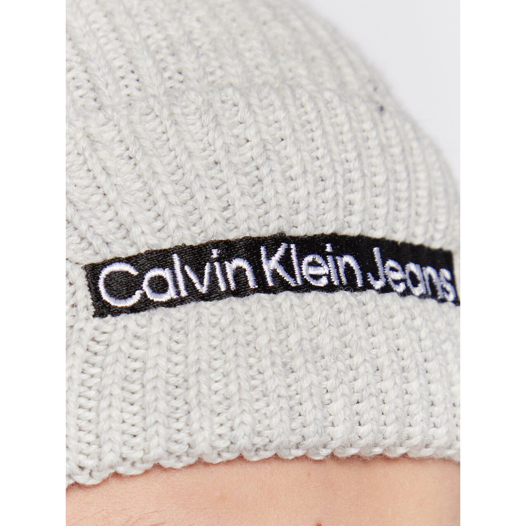 Calvin Klein Jeans Kapa Institutional K50K509895 Siva - Pepit.si