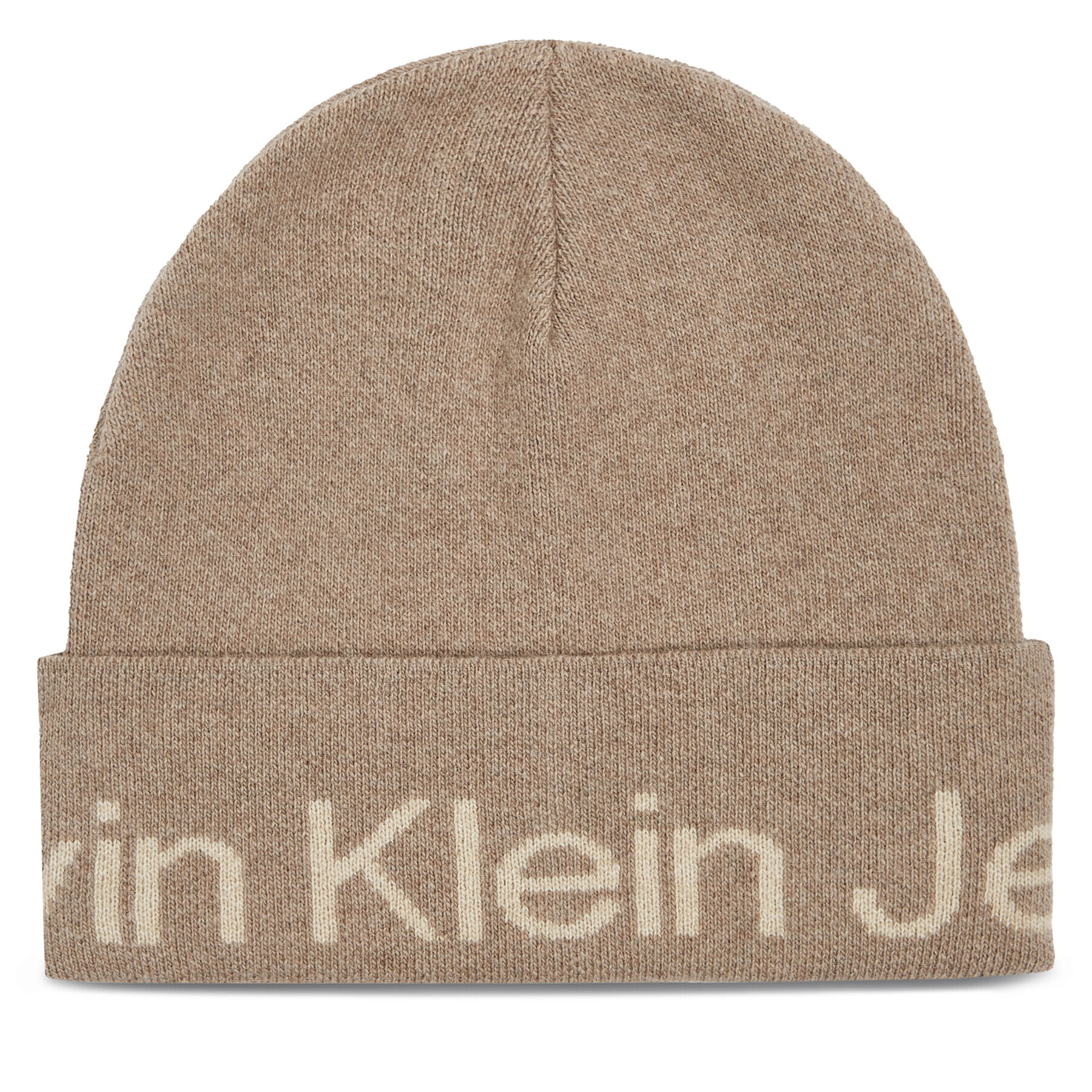 Calvin Klein Jeans Kapa Logo Beanie K60K611271 Siva - Pepit.si