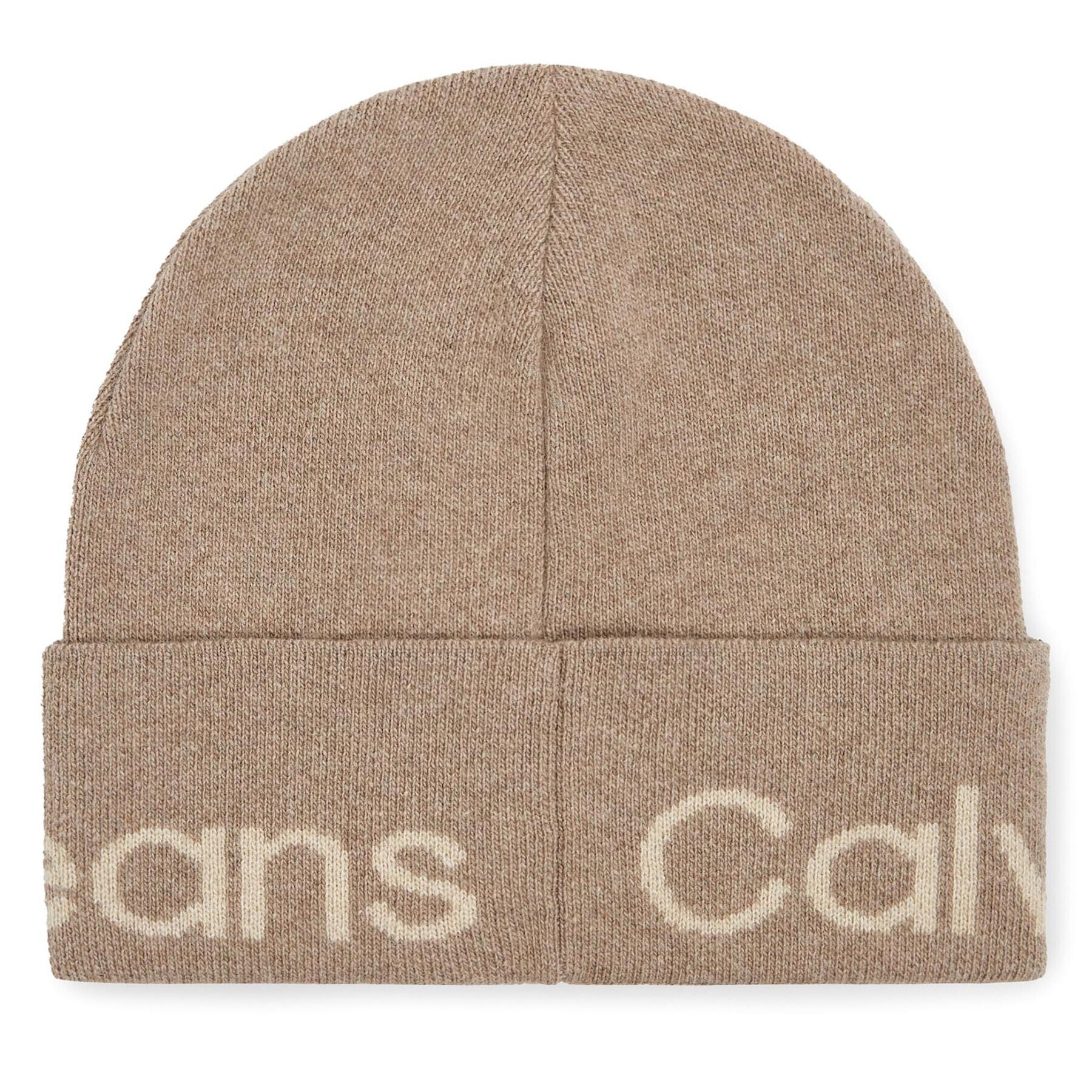 Calvin Klein Jeans Kapa Logo Beanie K60K611271 Siva - Pepit.si