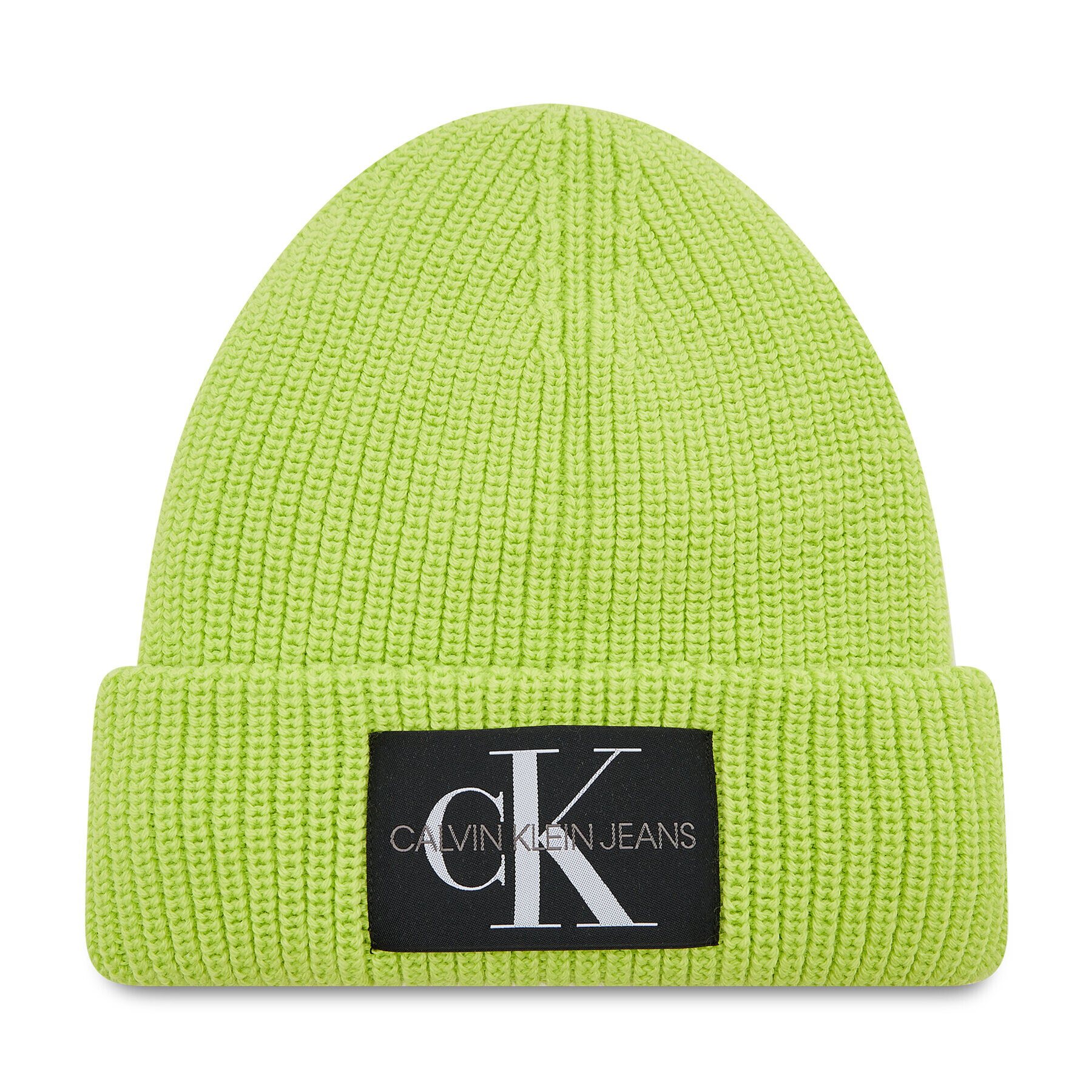 Calvin Klein Jeans Kapa Monogram Beanie Wl K50K506242 Zelena - Pepit.si