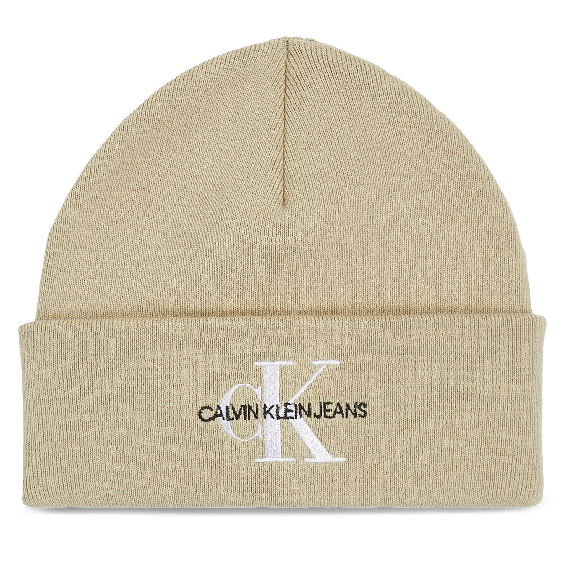 Calvin Klein Jeans Kapa Monologo Embro Beanie K50K511160 Siva - Pepit.si