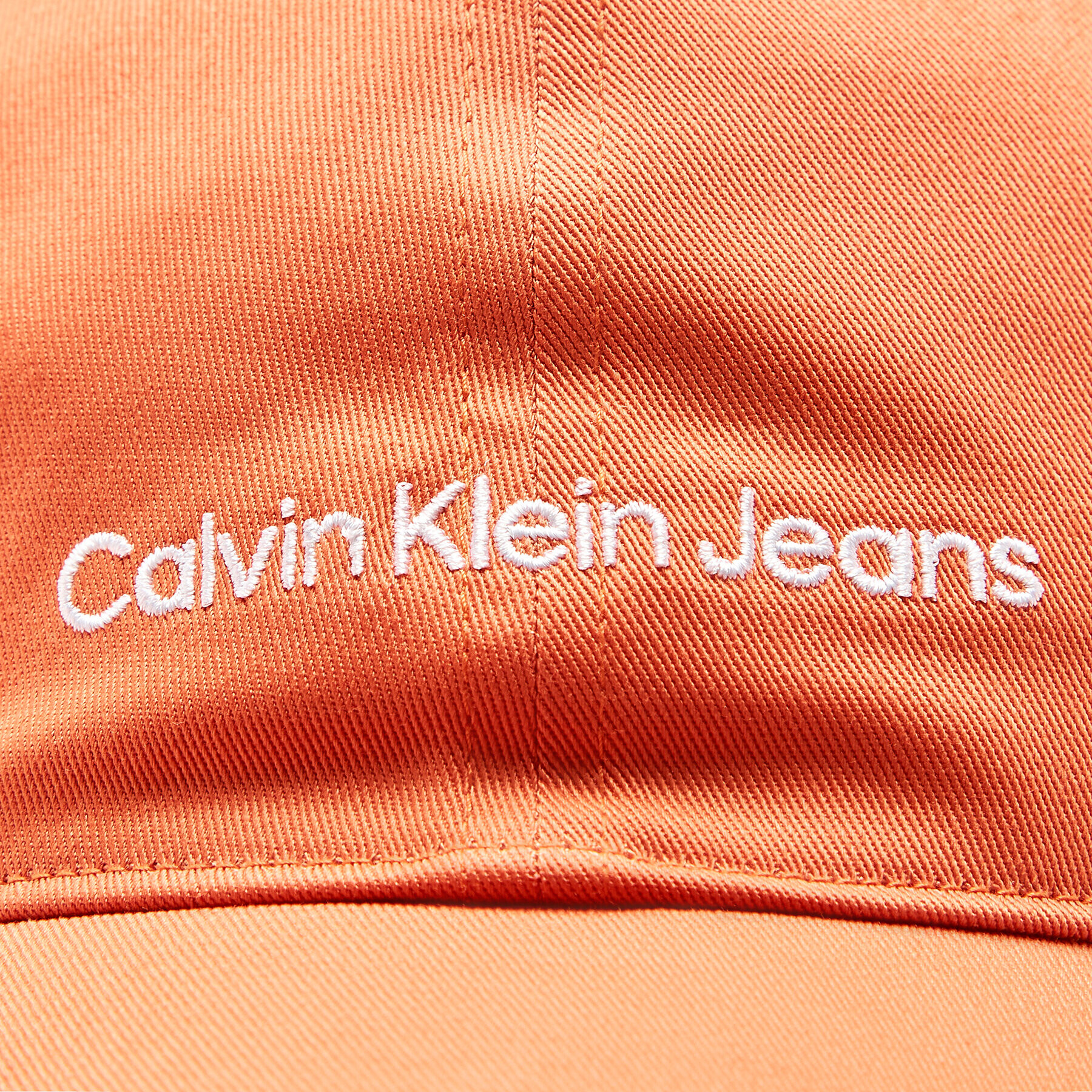 Calvin Klein Jeans Kapa s šiltom Institutional K50K510062 Oranžna - Pepit.si