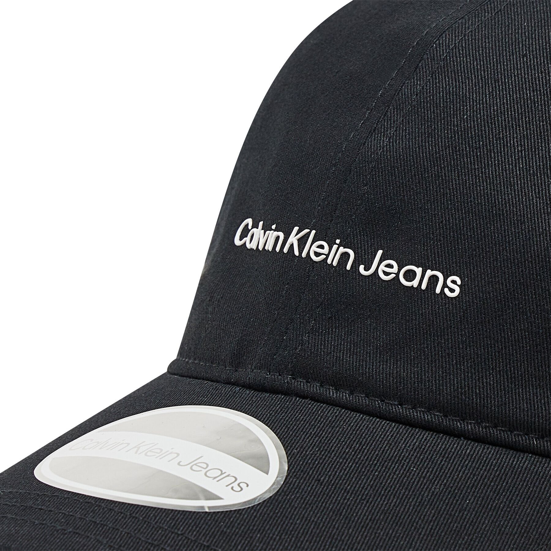 Calvin Klein Jeans Kapa s šiltom Institutional Tpu Cap K60K608849 Črna - Pepit.si