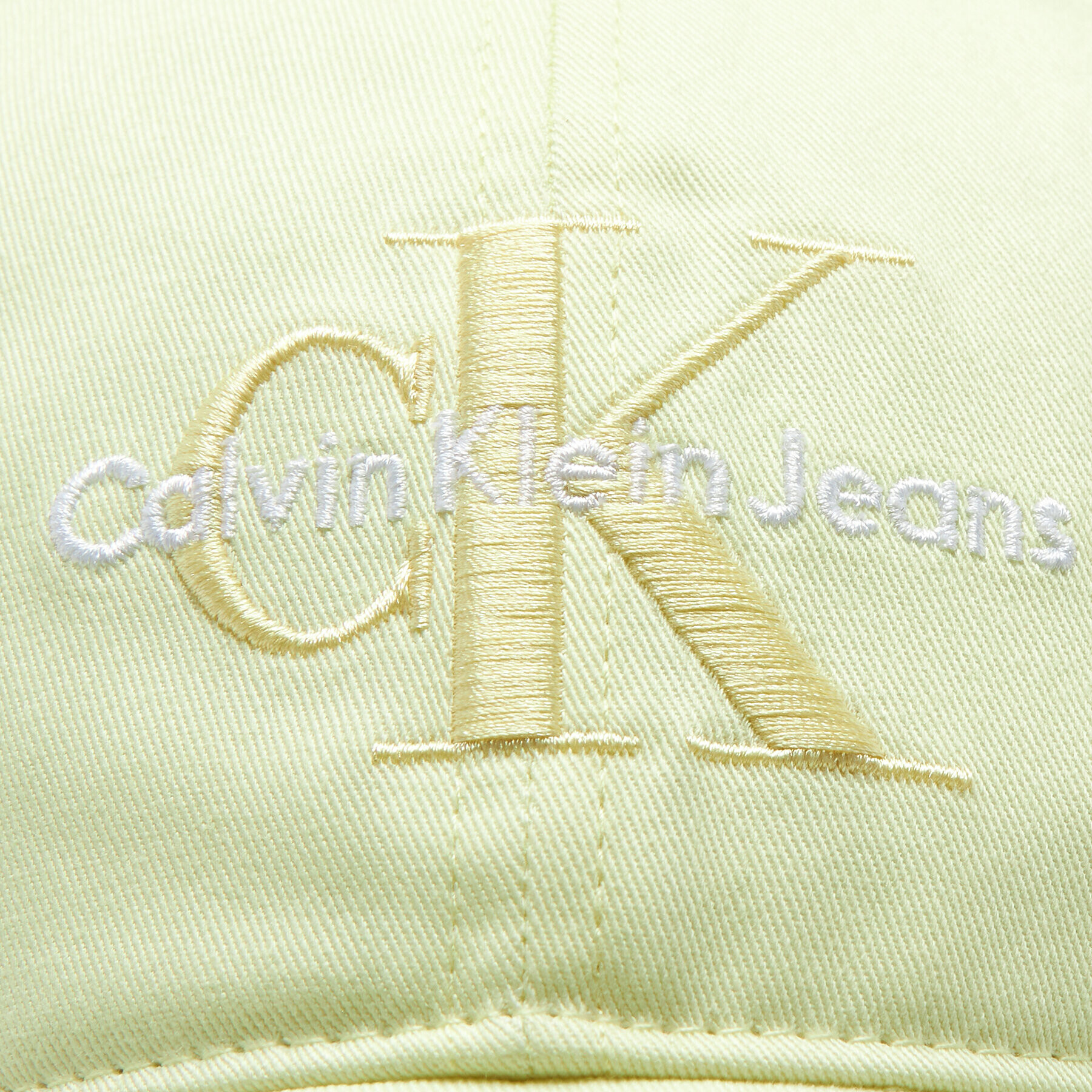 Calvin Klein Jeans Kapa s šiltom K60K610280 Rumena - Pepit.si