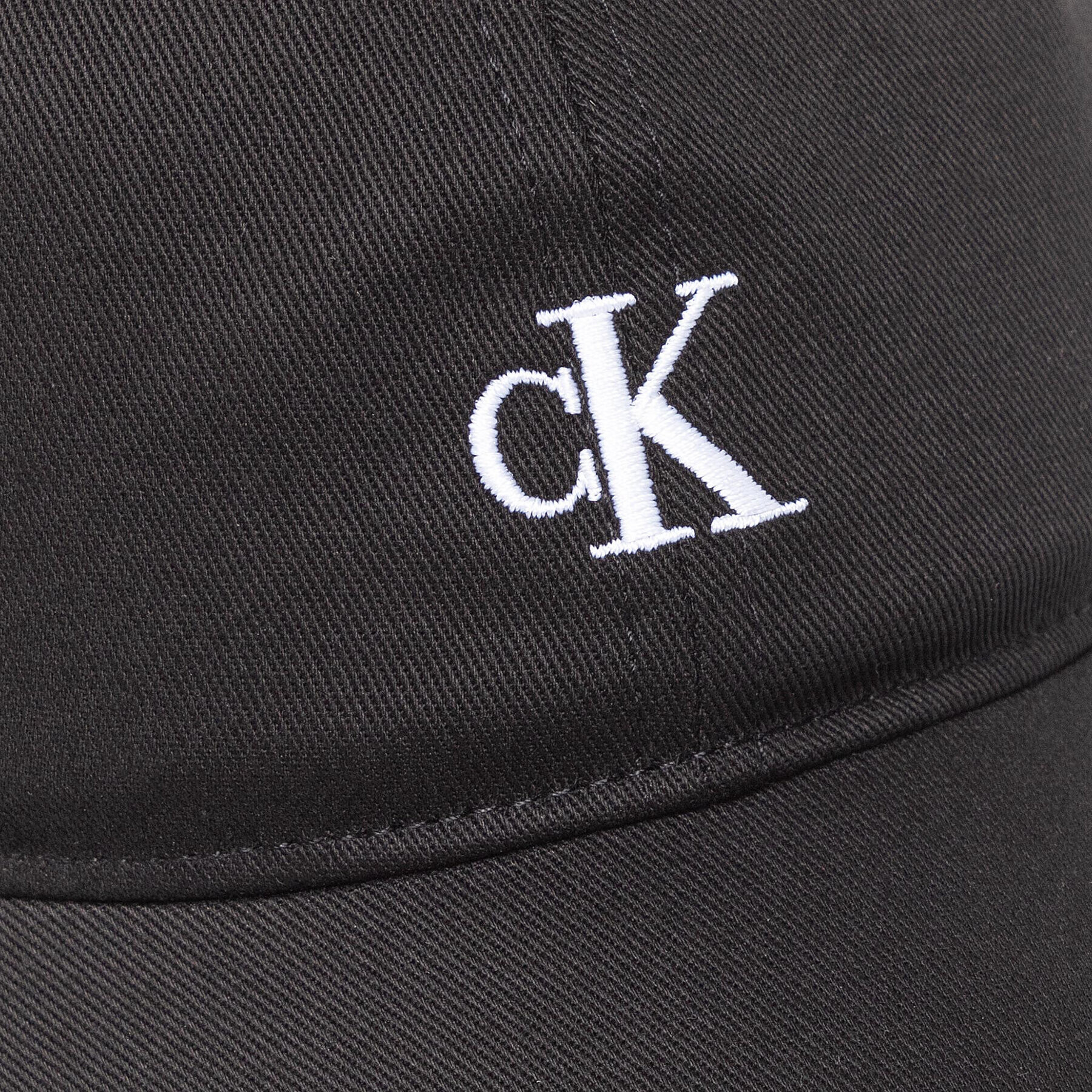 Calvin Klein Jeans Kapa s šiltom Monogram Baseball Cap IU0IU00150 Črna - Pepit.si