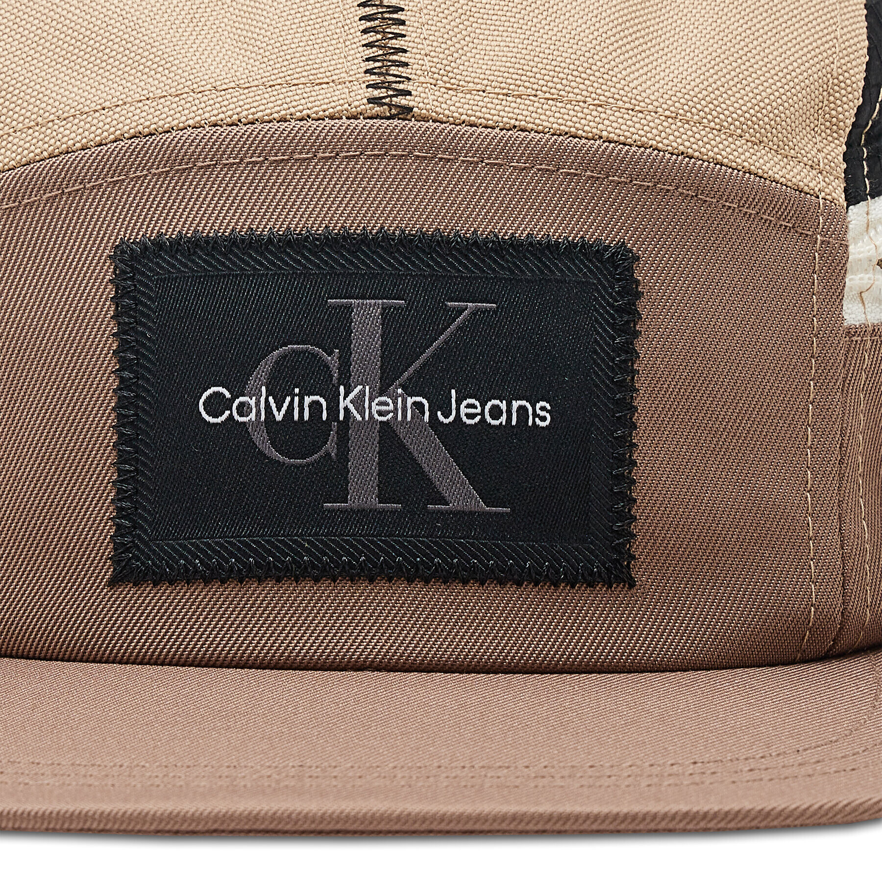 Calvin Klein Jeans Kapa s šiltom Sport Essentials Panel K50K510167 Rjava - Pepit.si