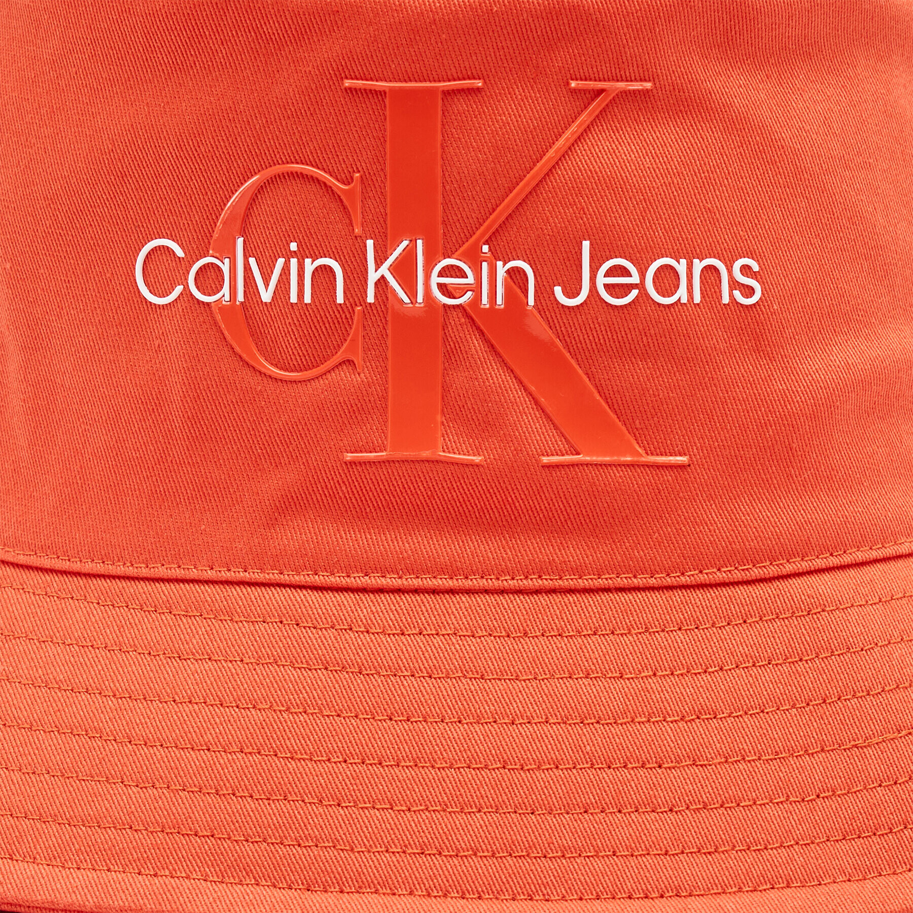 Calvin Klein Jeans Klobuk Bucket Monogram K60K610715 Rdeča - Pepit.si