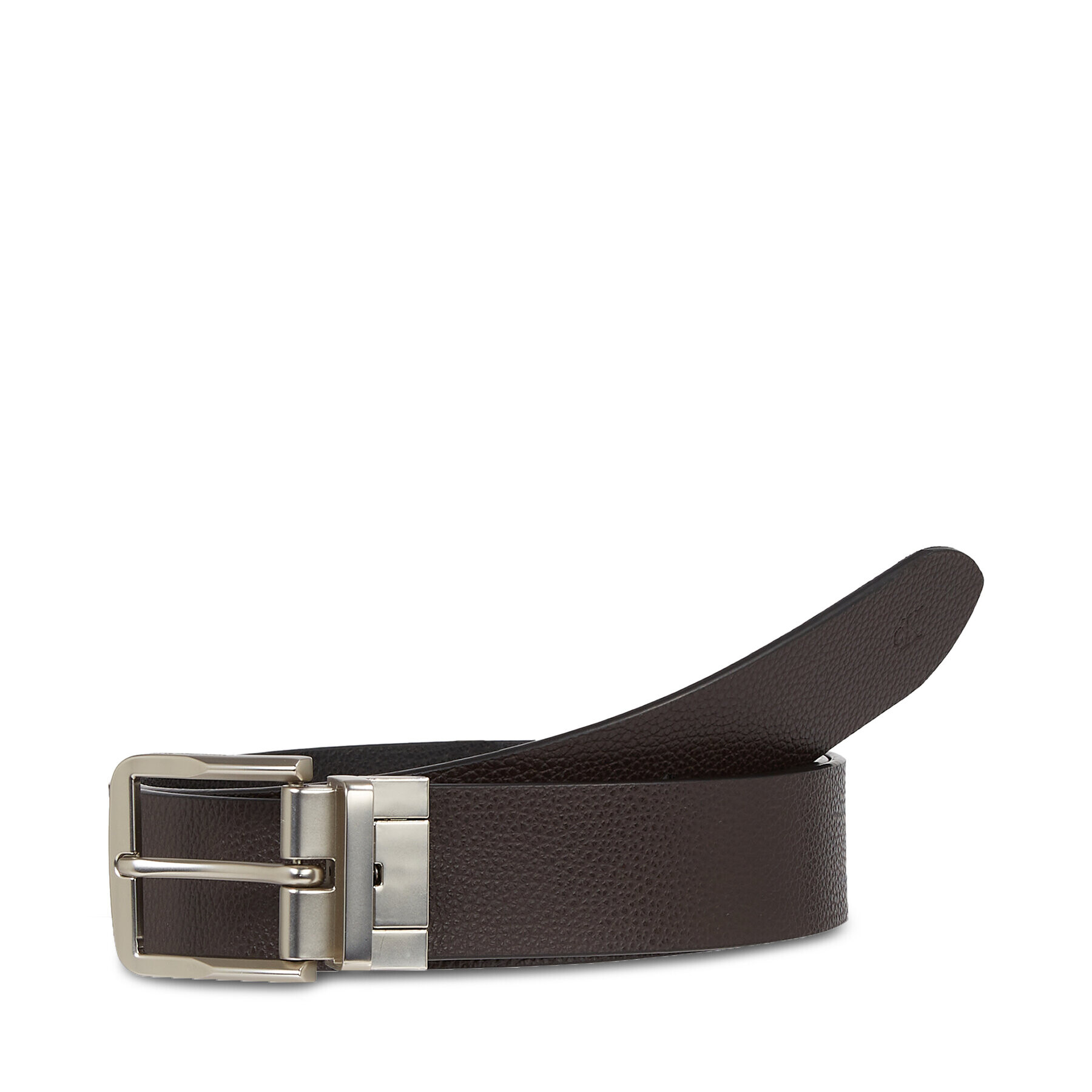 Calvin Klein Jeans Moški pas Fl Cl Ro Rev Lthr Belt K50K511139 Črna - Pepit.si