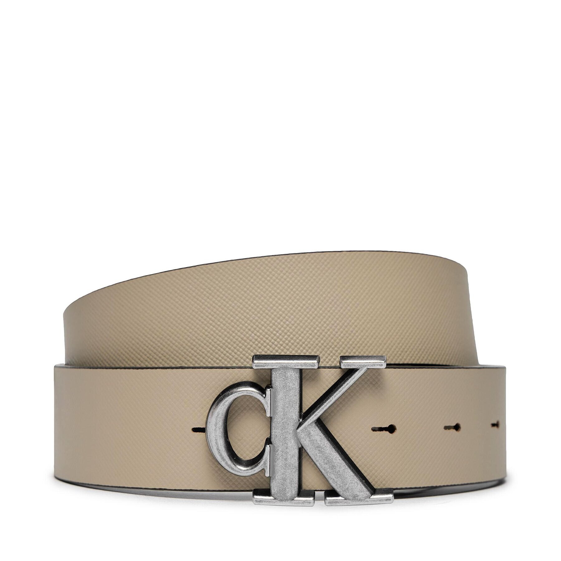 Calvin Klein Jeans Moški pas Ro Mono P Rev/Adj Lthr Belt35Mm K50K511415 Črna - Pepit.si