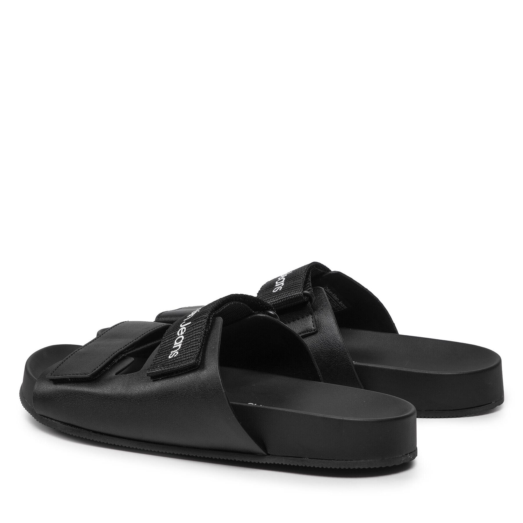 Calvin Klein Jeans Natikači Comfort Sandal 1 YW0YW00597 Črna - Pepit.si