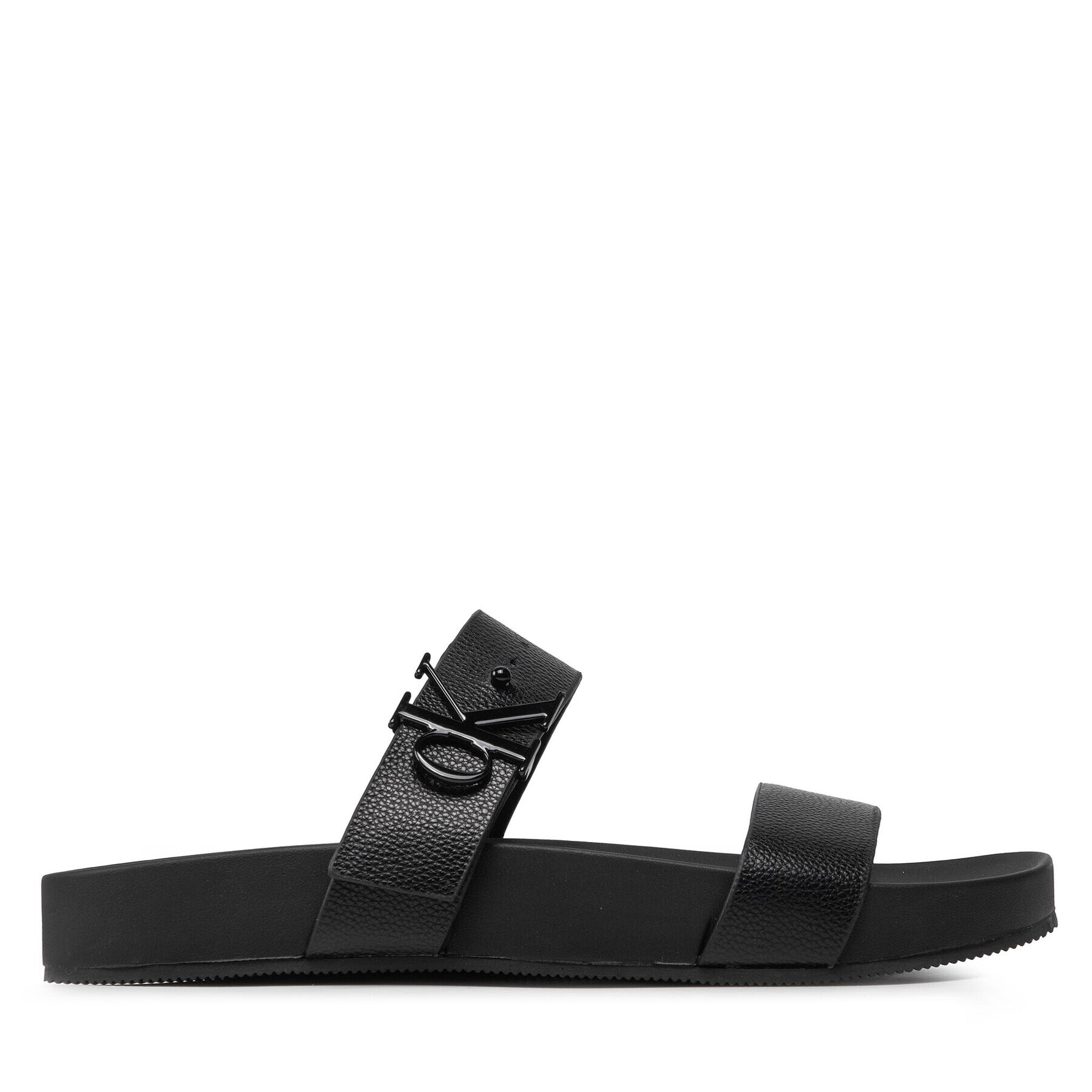 Calvin Klein Jeans Natikači Comfort Sandal 2 YW0YW00598 Črna - Pepit.si