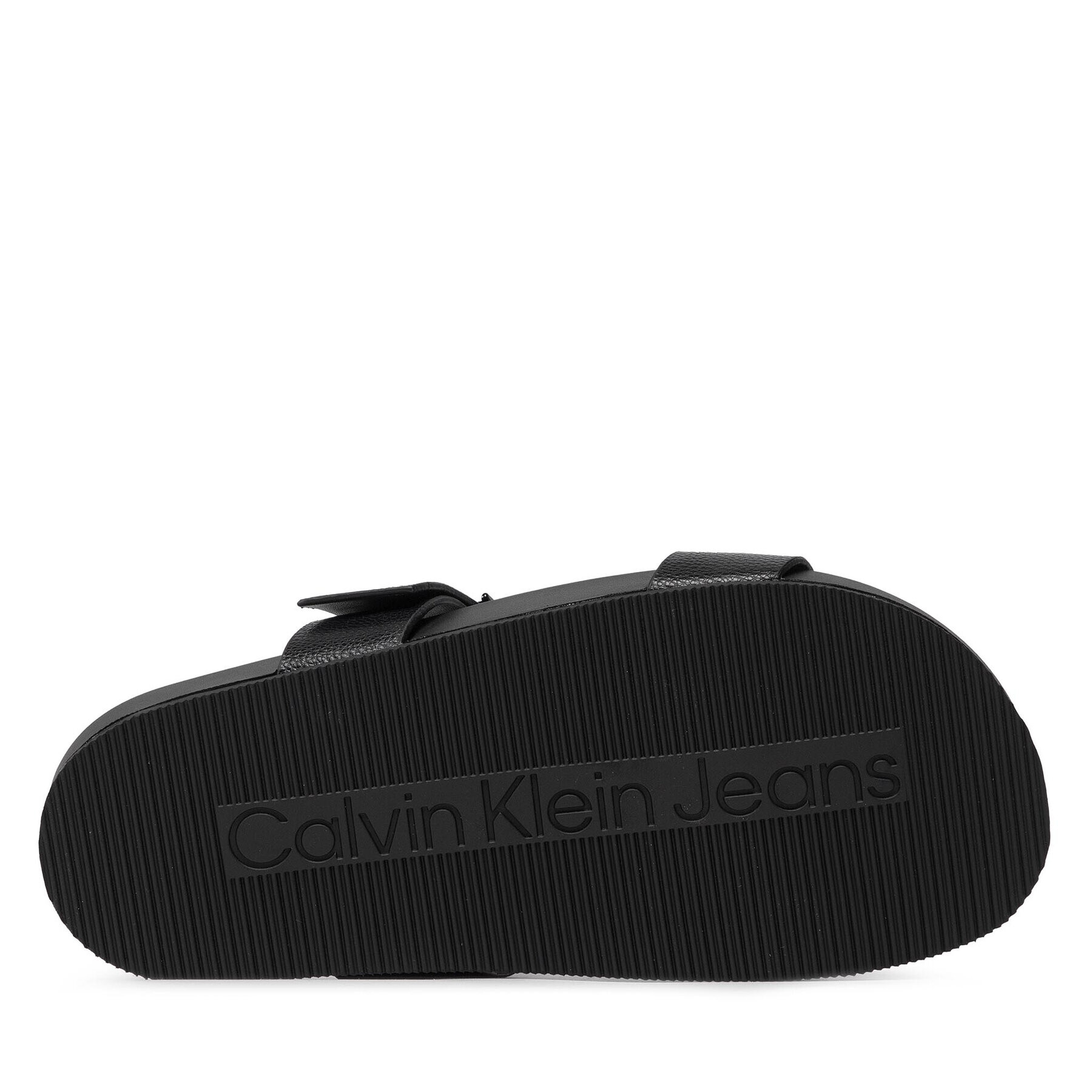 Calvin Klein Jeans Natikači Comfort Sandal 2 YW0YW00598 Črna - Pepit.si