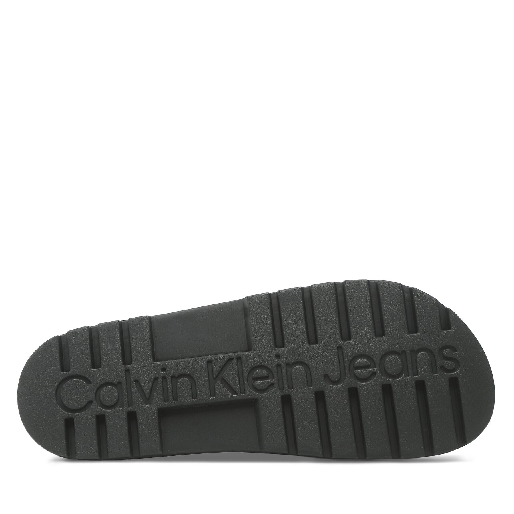 Calvin Klein Jeans Natikači Truck Slide Monogram Rubber M YM0YM00591 Črna - Pepit.si