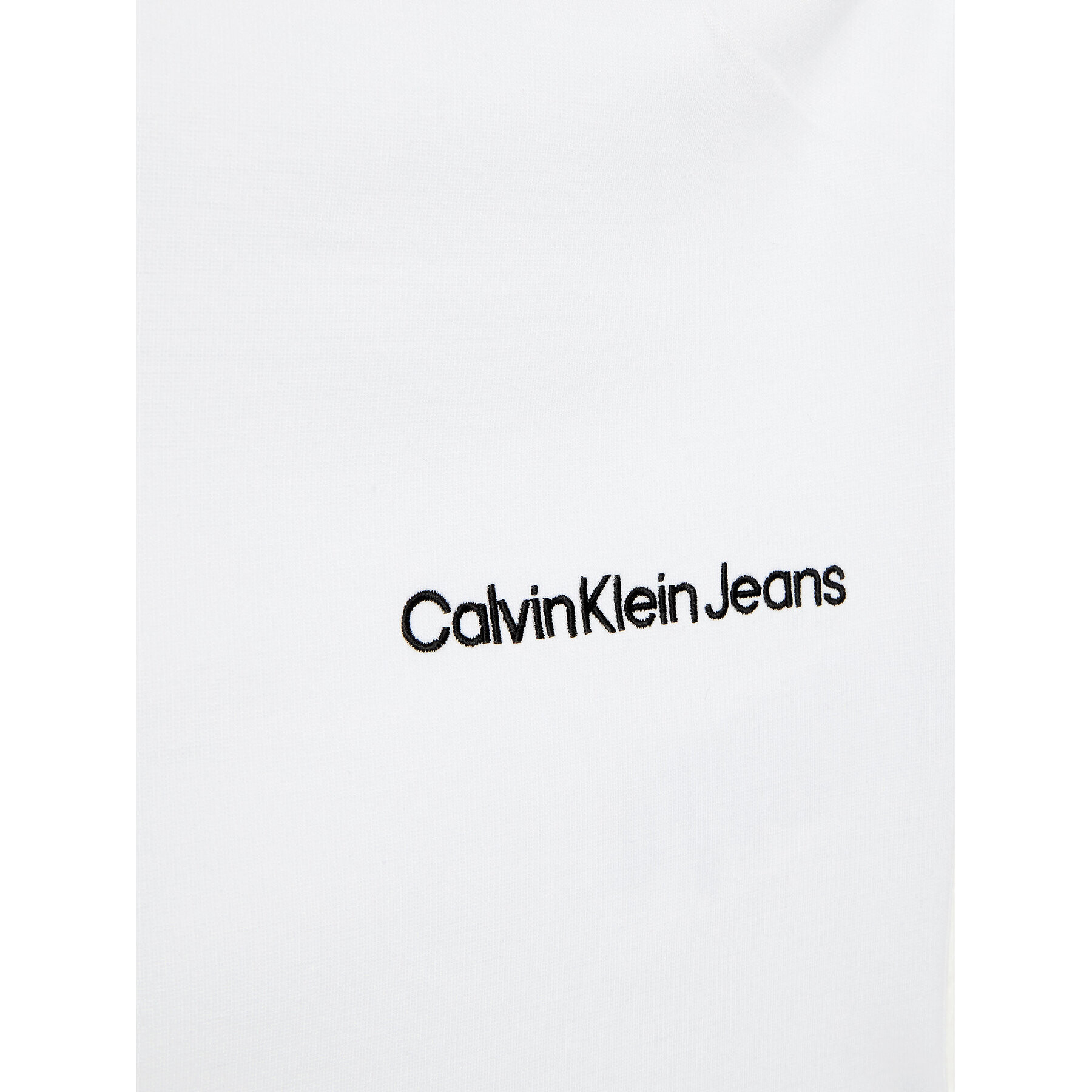 Calvin Klein Jeans Bluza J20J220788 Bela Regular Fit - Pepit.si