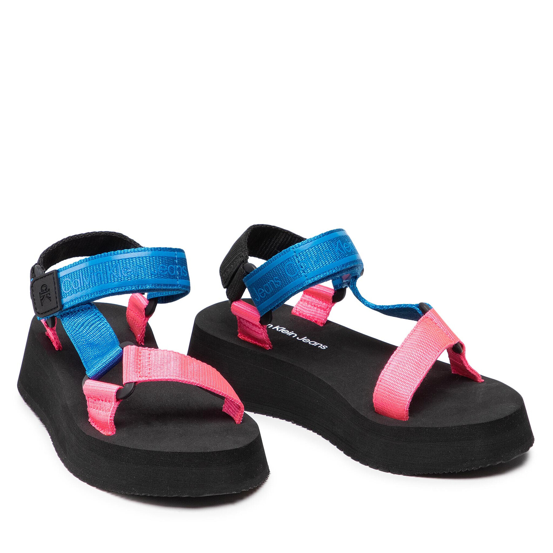 Calvin Klein Jeans Sandali Prefresa To Sandal 1 YW0YW0055701T Modra - Pepit.si