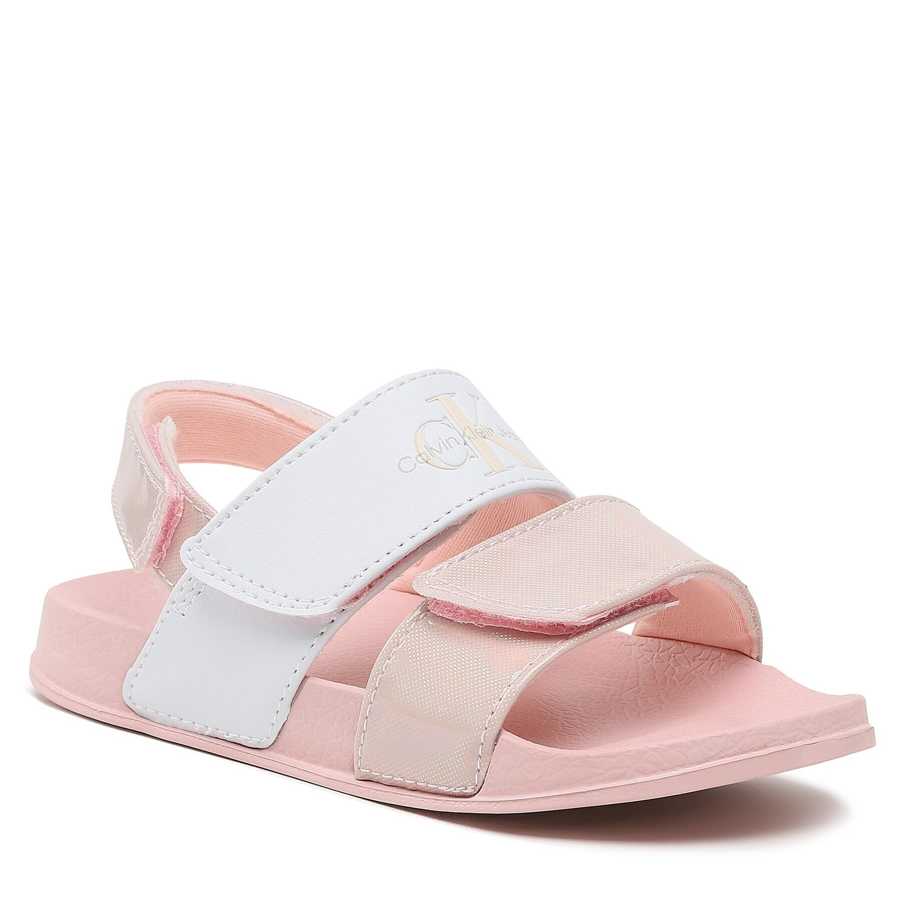 Calvin Klein Jeans Sandali Velcro Sandal V1A2-80524-1601 S Roza - Pepit.si