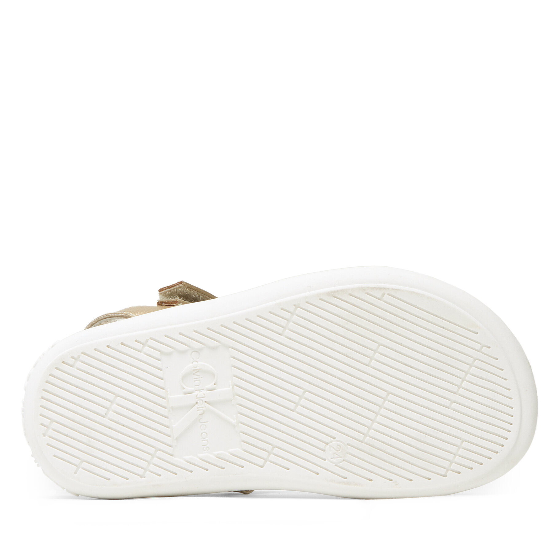 Calvin Klein Jeans Sandali Velcro Sandal V3A2-80497-1599 S Zlata - Pepit.si