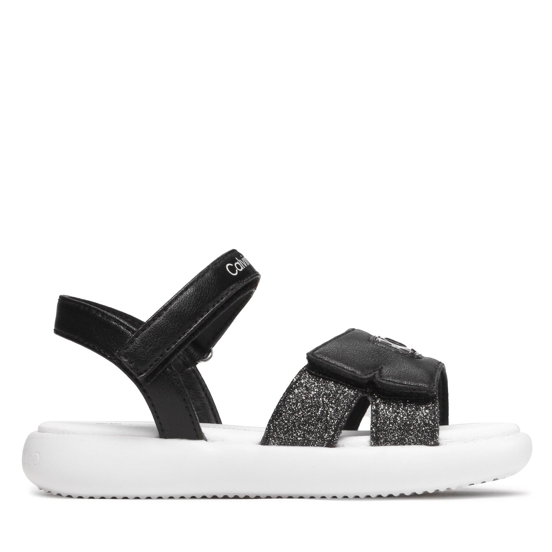 Calvin Klein Jeans Sandali Velcro Sandal V3A2-80502-0273 Črna - Pepit.si