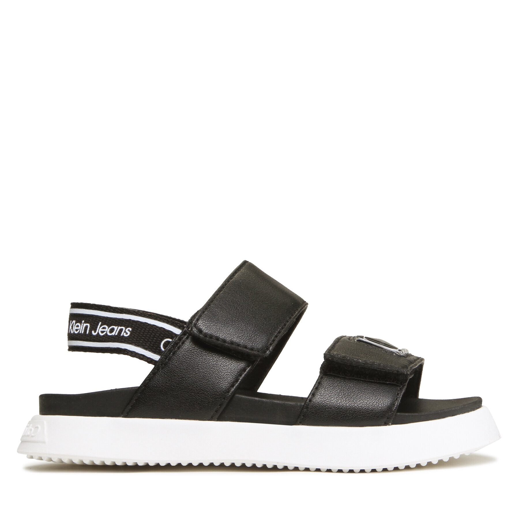 Calvin Klein Jeans Sandali Velcro Sandal V3A2-80508-1013 Črna - Pepit.si