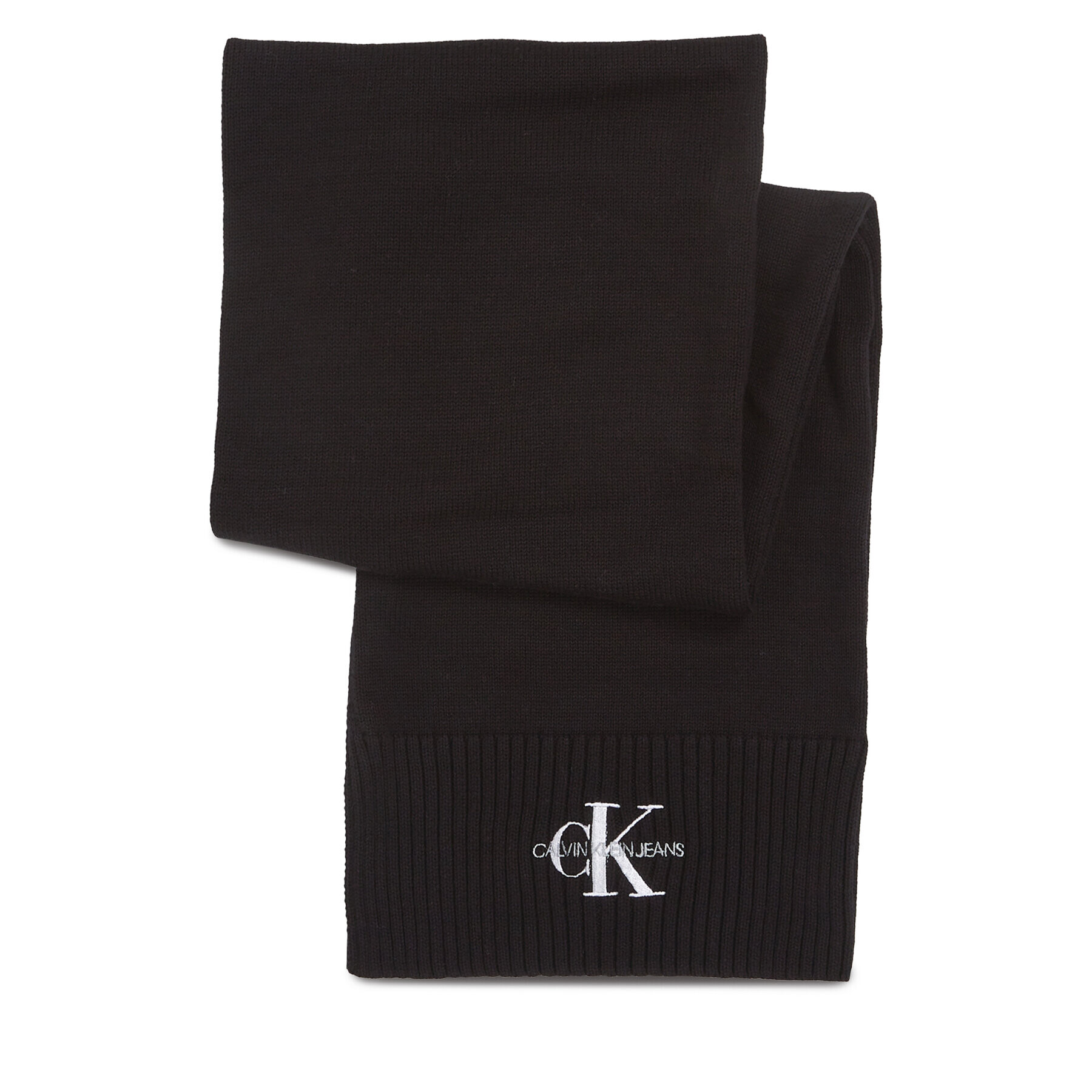 Calvin Klein Jeans Set šal + kapa Gifting Logo Beanie/Scarf K60K611418 Črna - Pepit.si