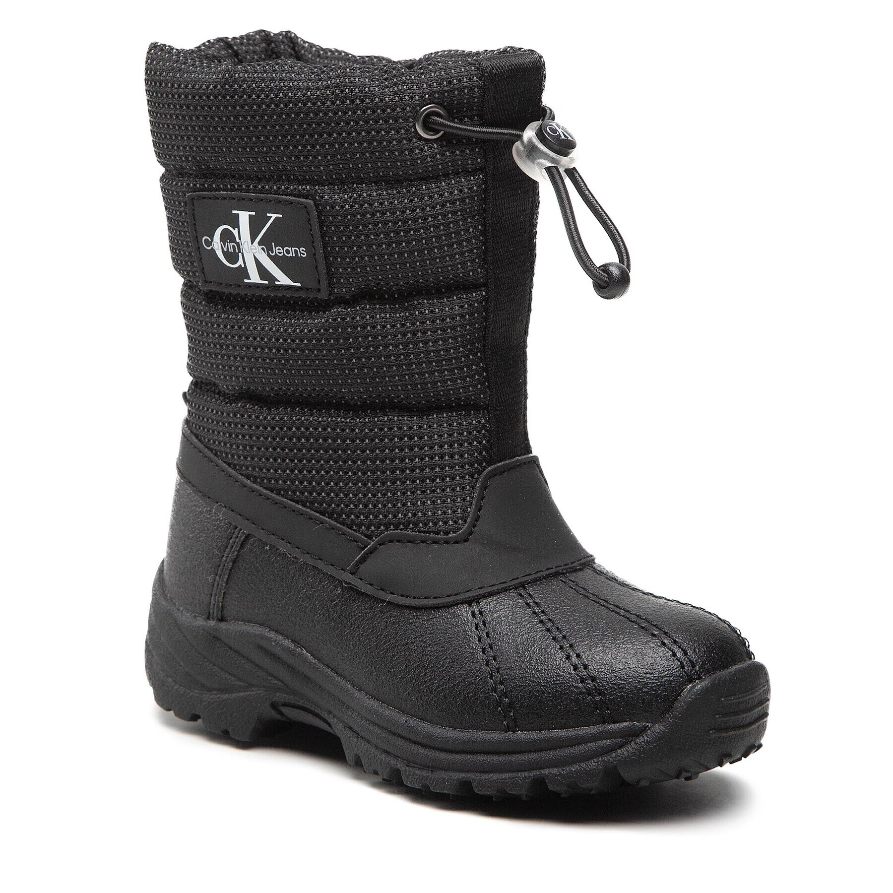 Calvin Klein Jeans Škornji za sneg Snow Boot V3X6-80419-1474 M Črna - Pepit.si