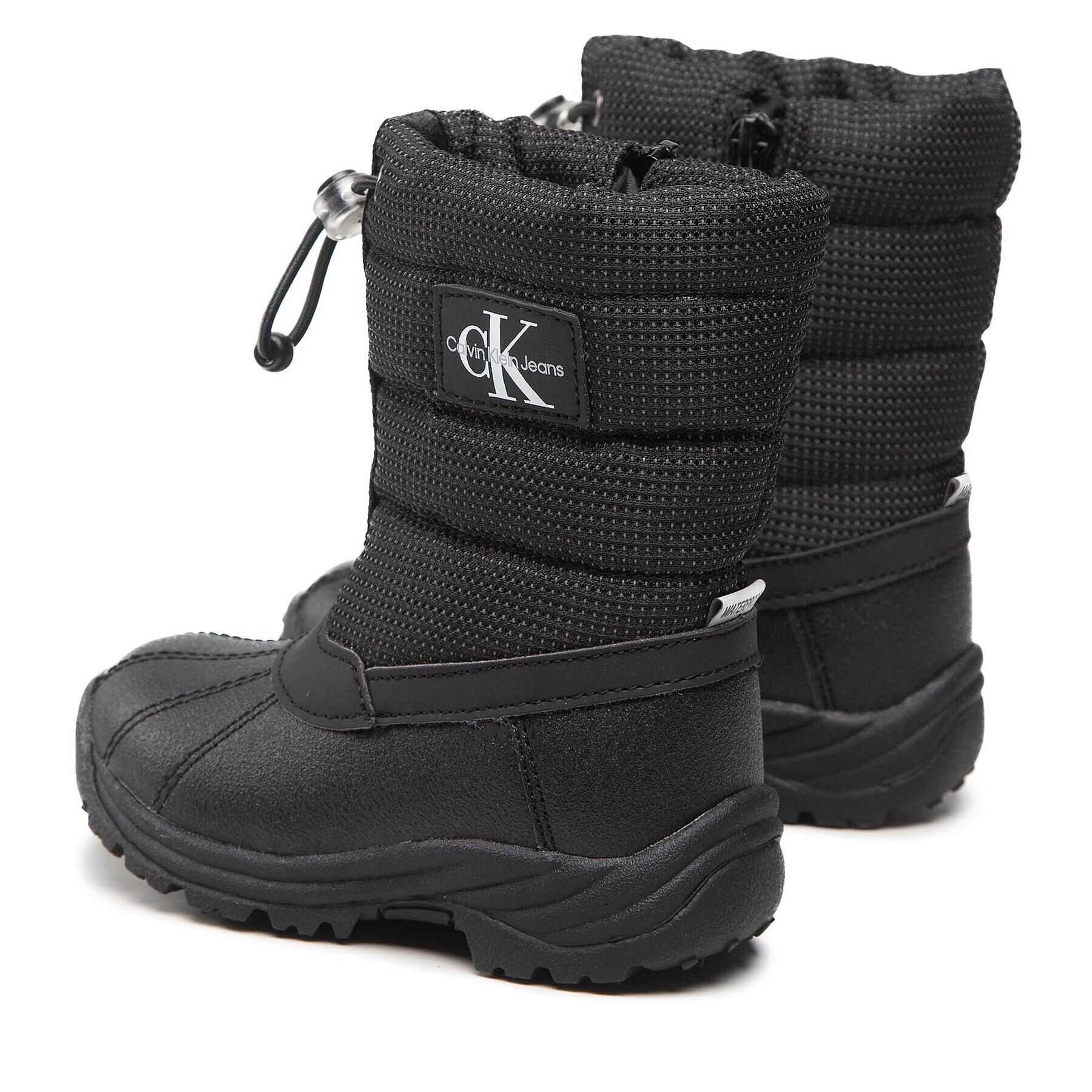 Calvin Klein Jeans Škornji za sneg Snow Boot V3X6-80419-1474 M Črna - Pepit.si