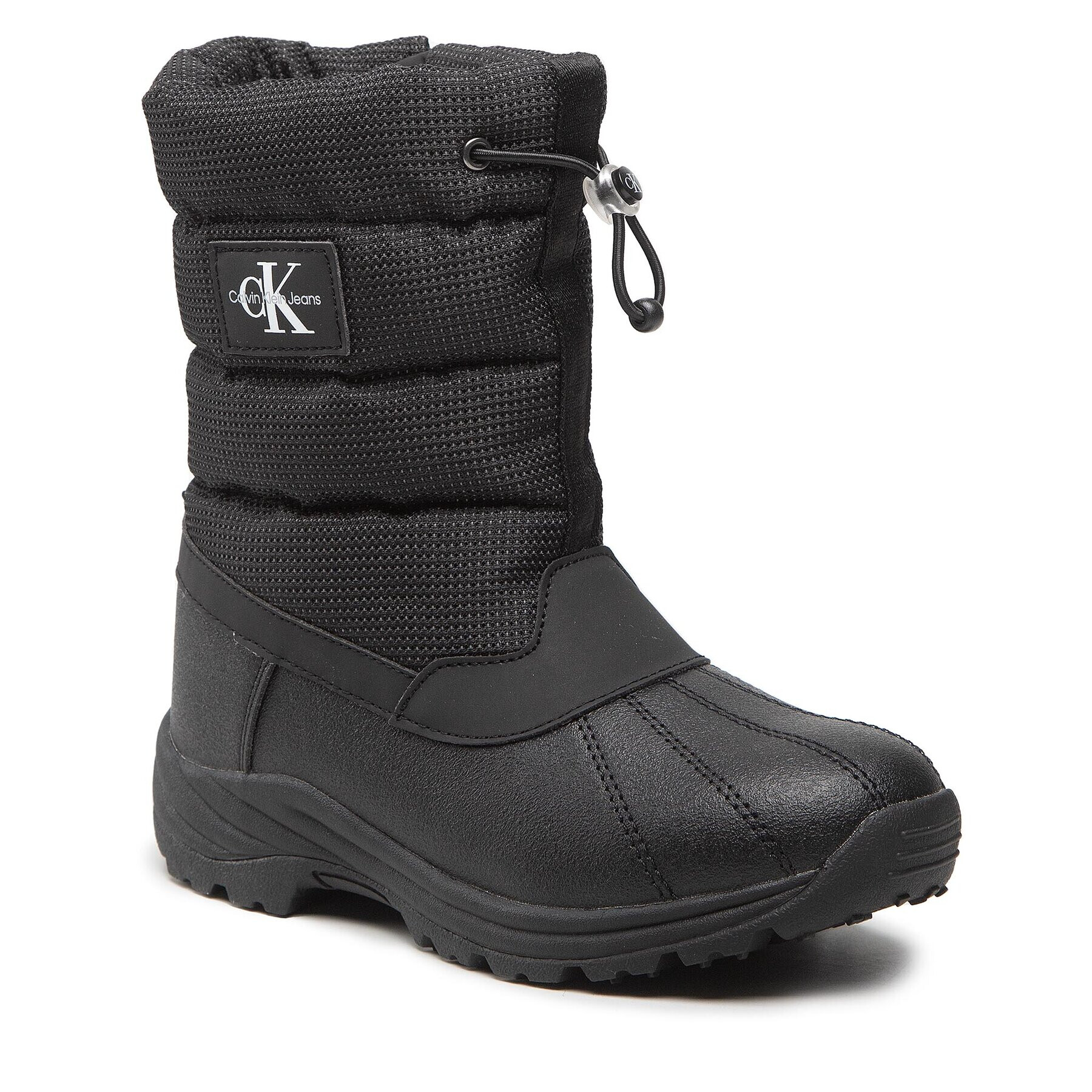 Calvin Klein Jeans Škornji za sneg Snow Boot V3X6-80419-1474 S Črna - Pepit.si