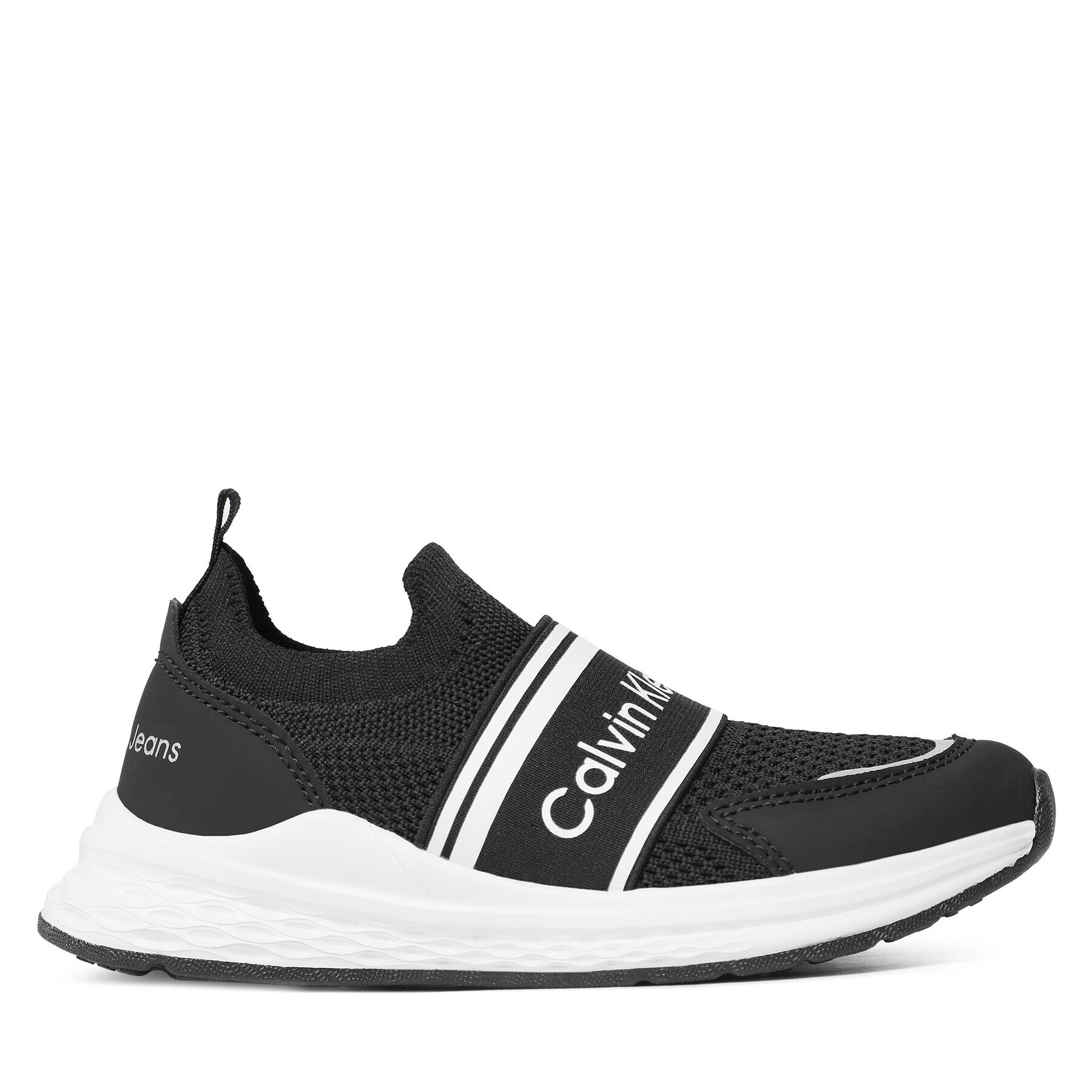 Calvin Klein Jeans Superge Low Cut Easy-On Sneaker V3B9-80594-0308 Črna - Pepit.si