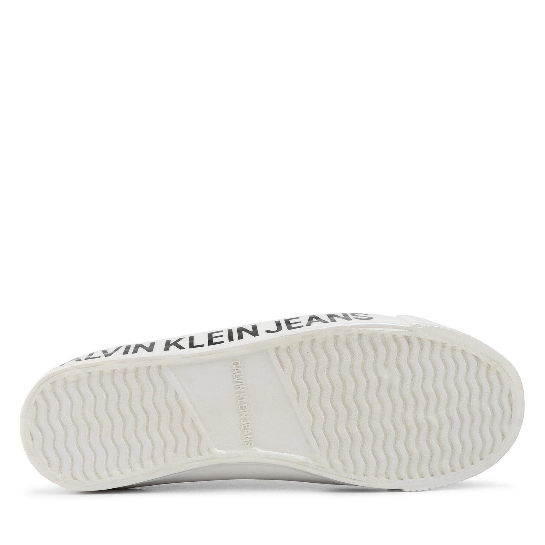 Calvin Klein Jeans Tenis superge Destinee B4R0807 Bela - Pepit.si