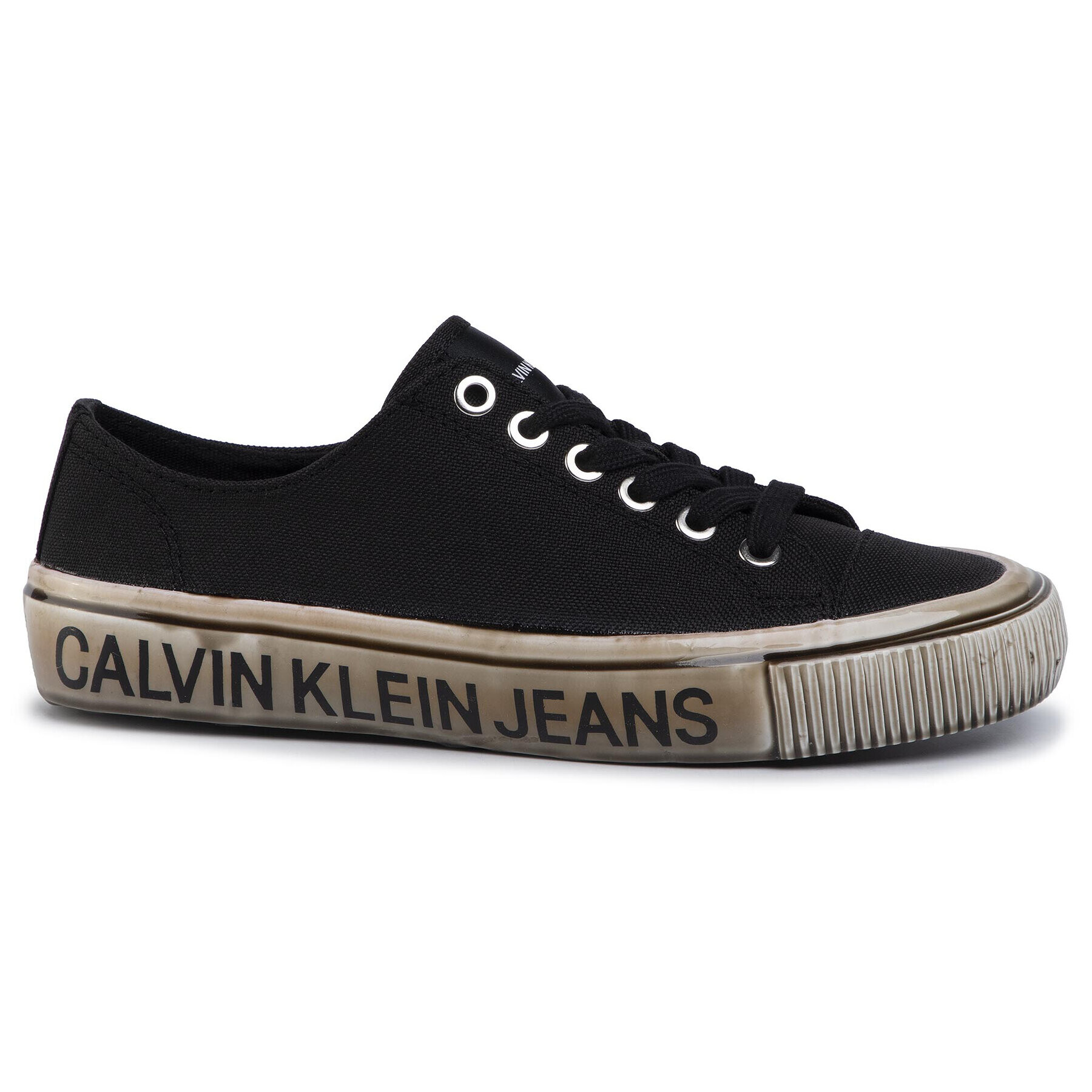 Calvin Klein Jeans Tenis superge Destinee B4R0807 Črna - Pepit.si